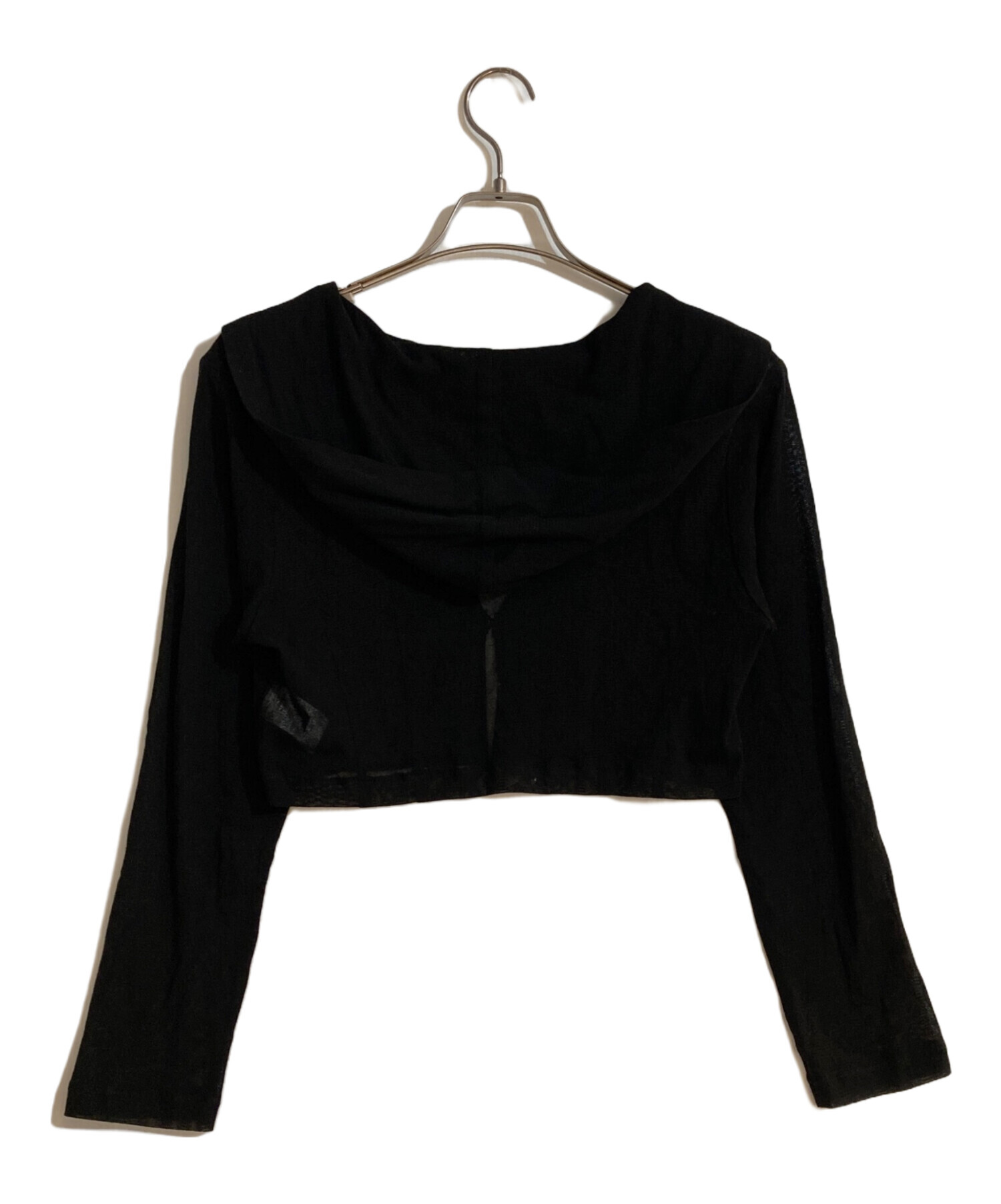 【送料込み】【美品】zoe sunshade hoodie black 中古・古着通販】ZOE (ゾーイ) sunshade hoodie/サンシェードフーディ