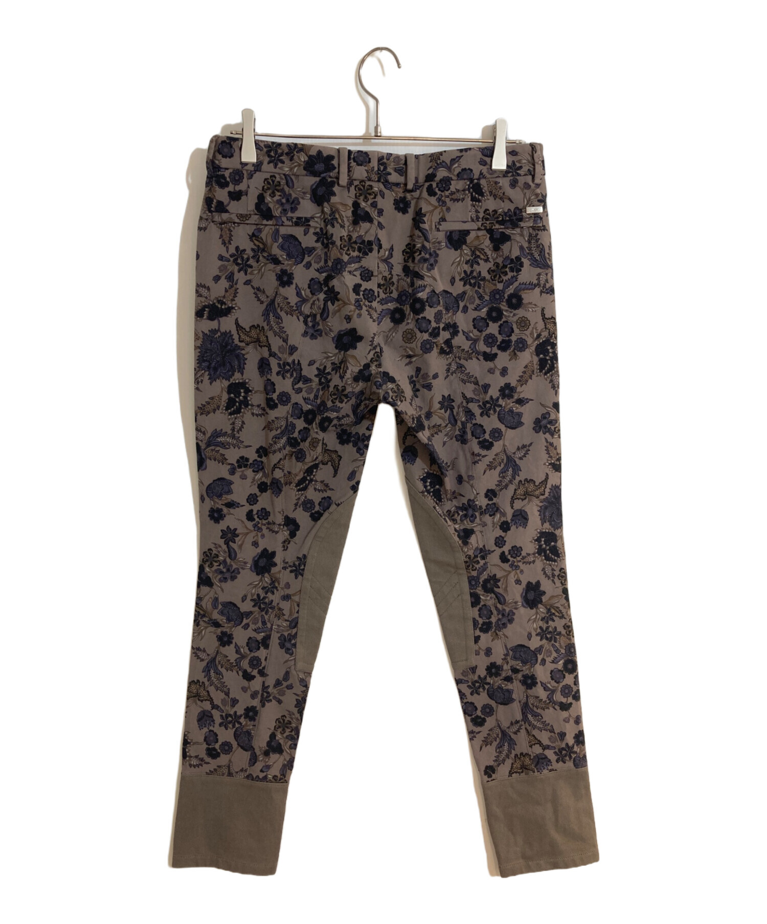 中古・古着通販】GUCCI (グッチ) 花柄パンツ パープル サイズ:46 
