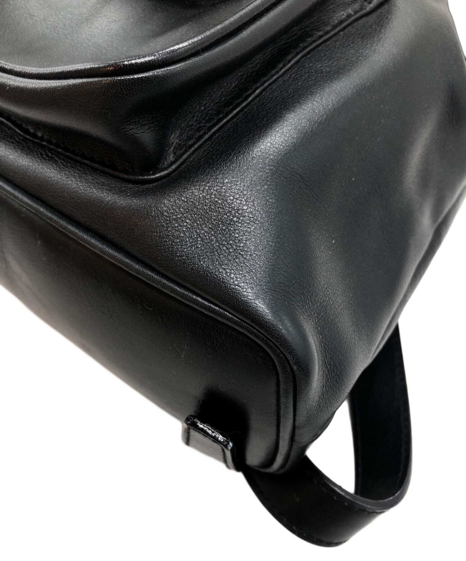 中古・古着通販】GUCCI (グッチ) バンブーミニリュック ブラック  