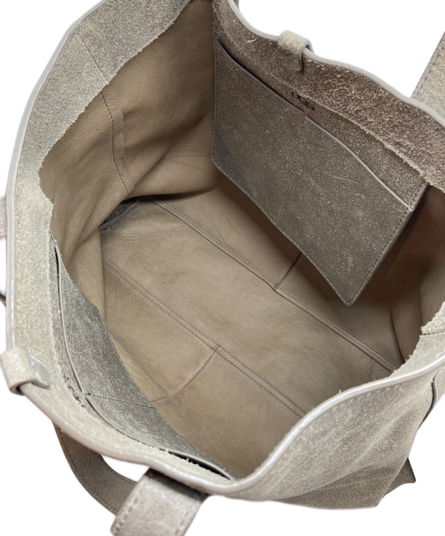 中古・古着通販】UGG (アグ) レザートートバッグ ベージュ｜ブランド 