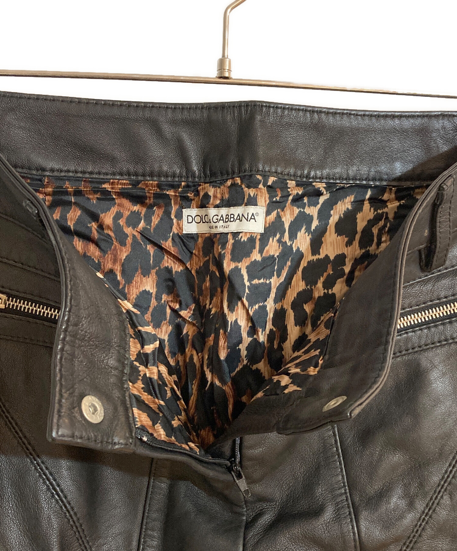 中古・古着通販】DOLCE & GABBANA (ドルチェ＆ガッバーナ) レオパード 