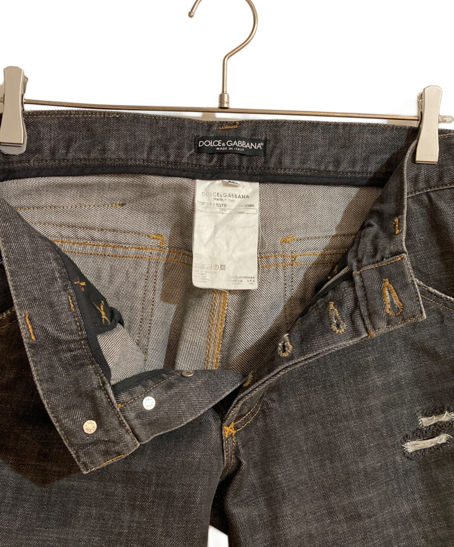中古・古着通販】DOLCE & GABBANA (ドルチェ＆ガッバーナ) クラッシュ 
