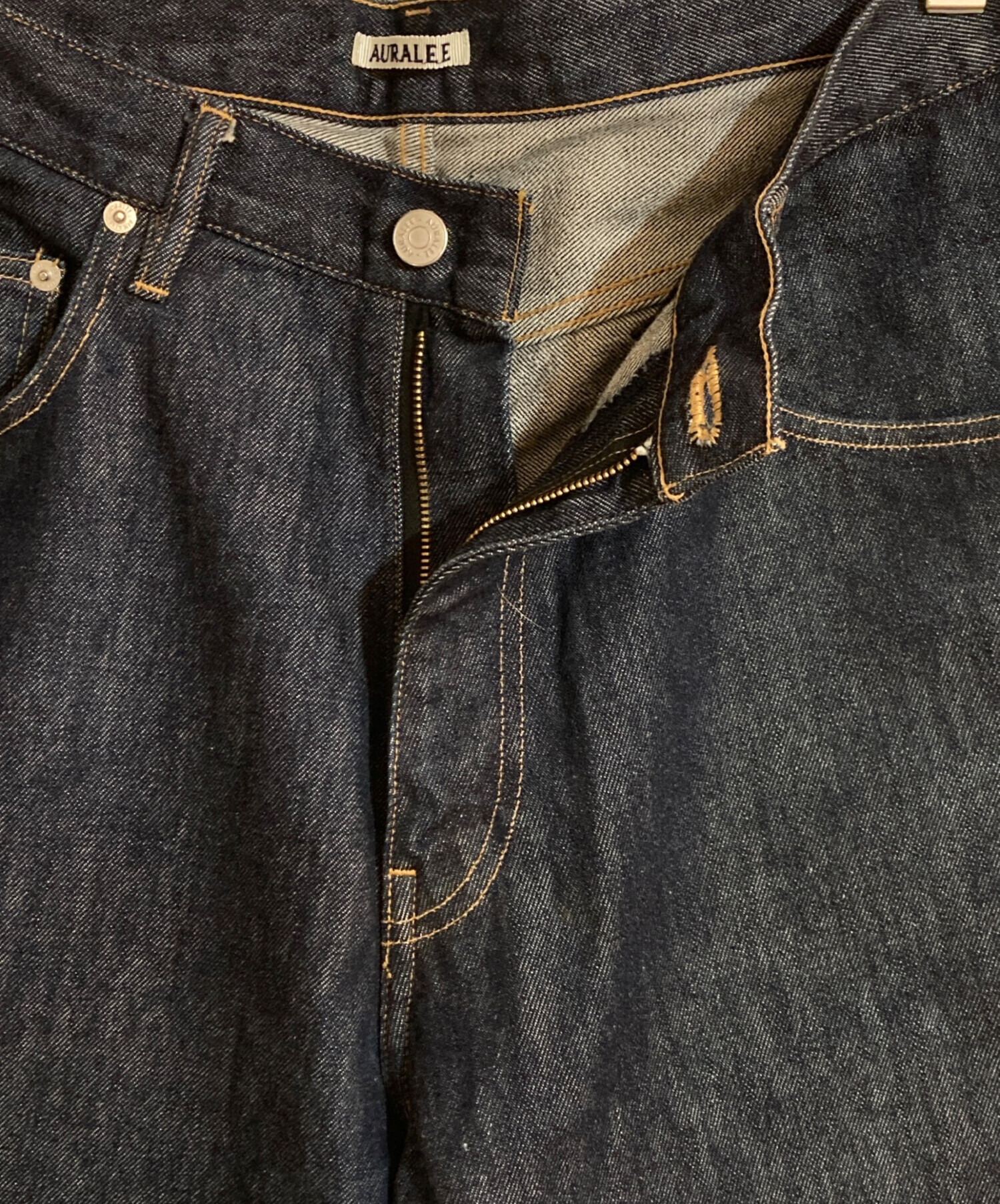 中古・古着通販】AURALEE (オーラリー) HARD TWIST DENIM WIDE PANTS