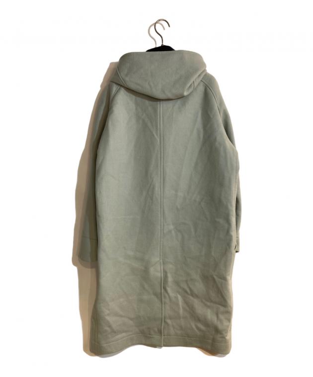 ハトラ hatra ダッフルコート 中古・古着通販】hatra (ハトラ) ダッフルコート 黄緑 サイズ:2