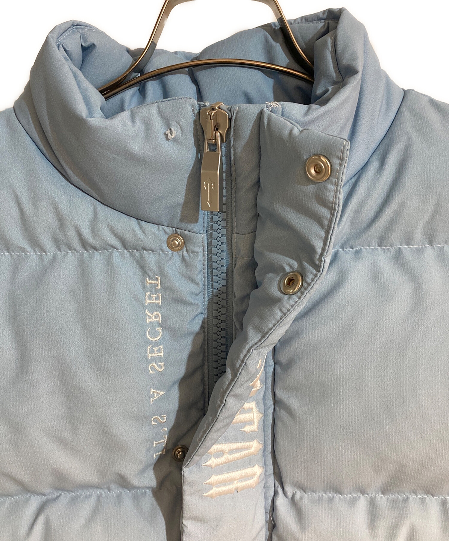 中古・古着通販】trapstar (トラップスター) 中綿ベスト スカイブルー