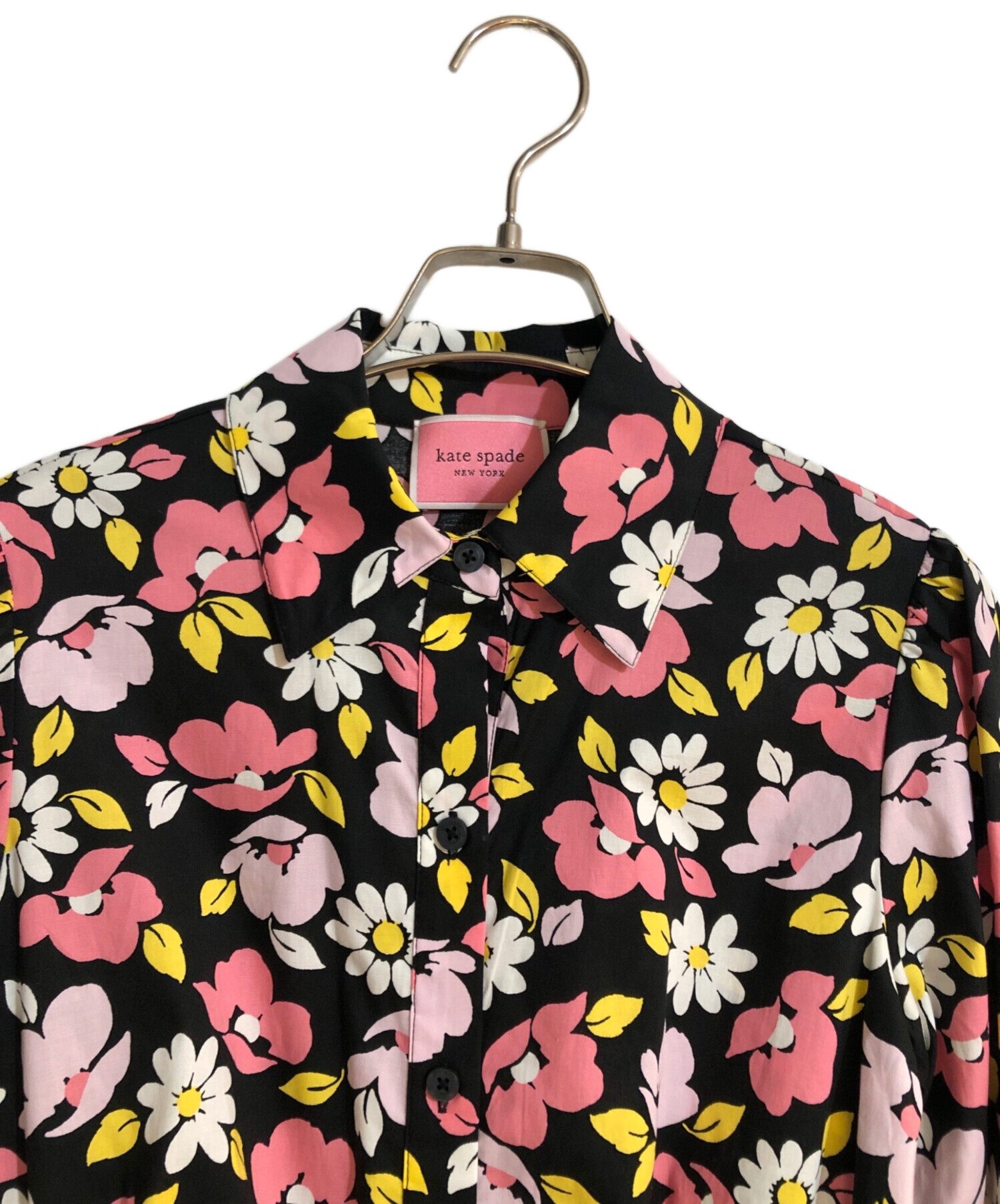 中古・古着通販】Kate Spade (ケイトスペード) フラワープリントシャツ
