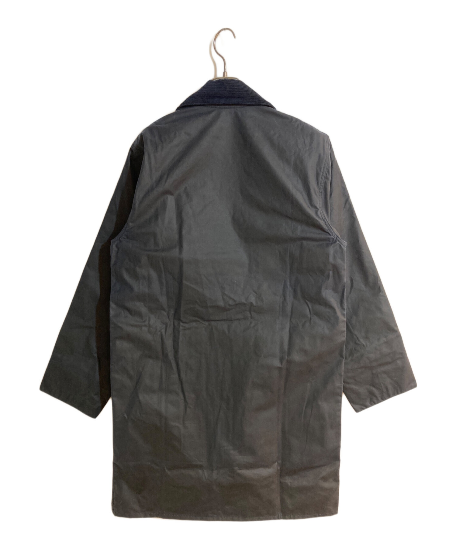 バブアBarbour Border C36/91cm Navy 英国製ビンテージ UK 1990's Vintage Barbour “BORDER” Size 40 バブアー ボーダー