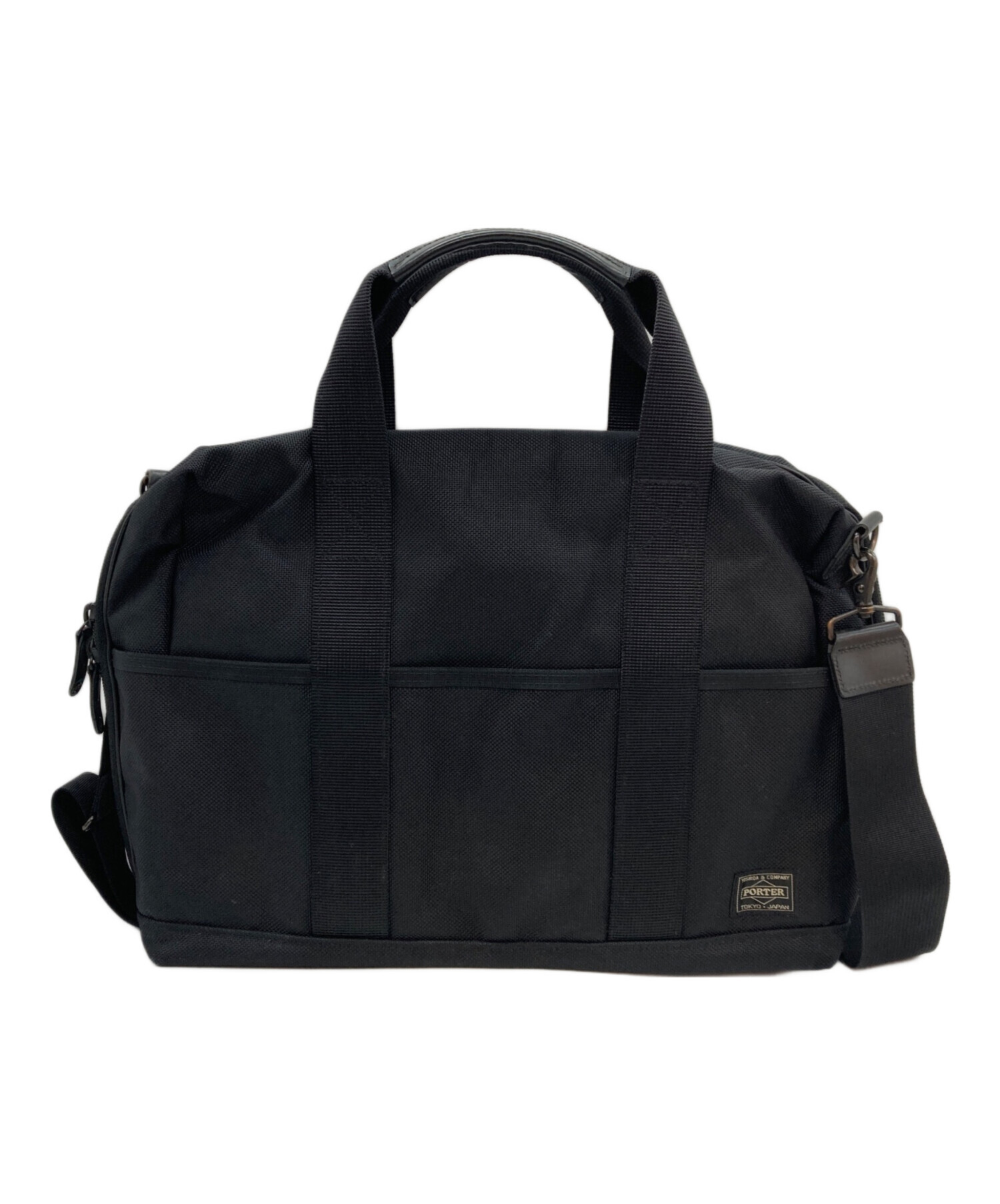 中古・古着通販】PORTER (ポーター) STAGE2WAYブリーフケース ブラック 