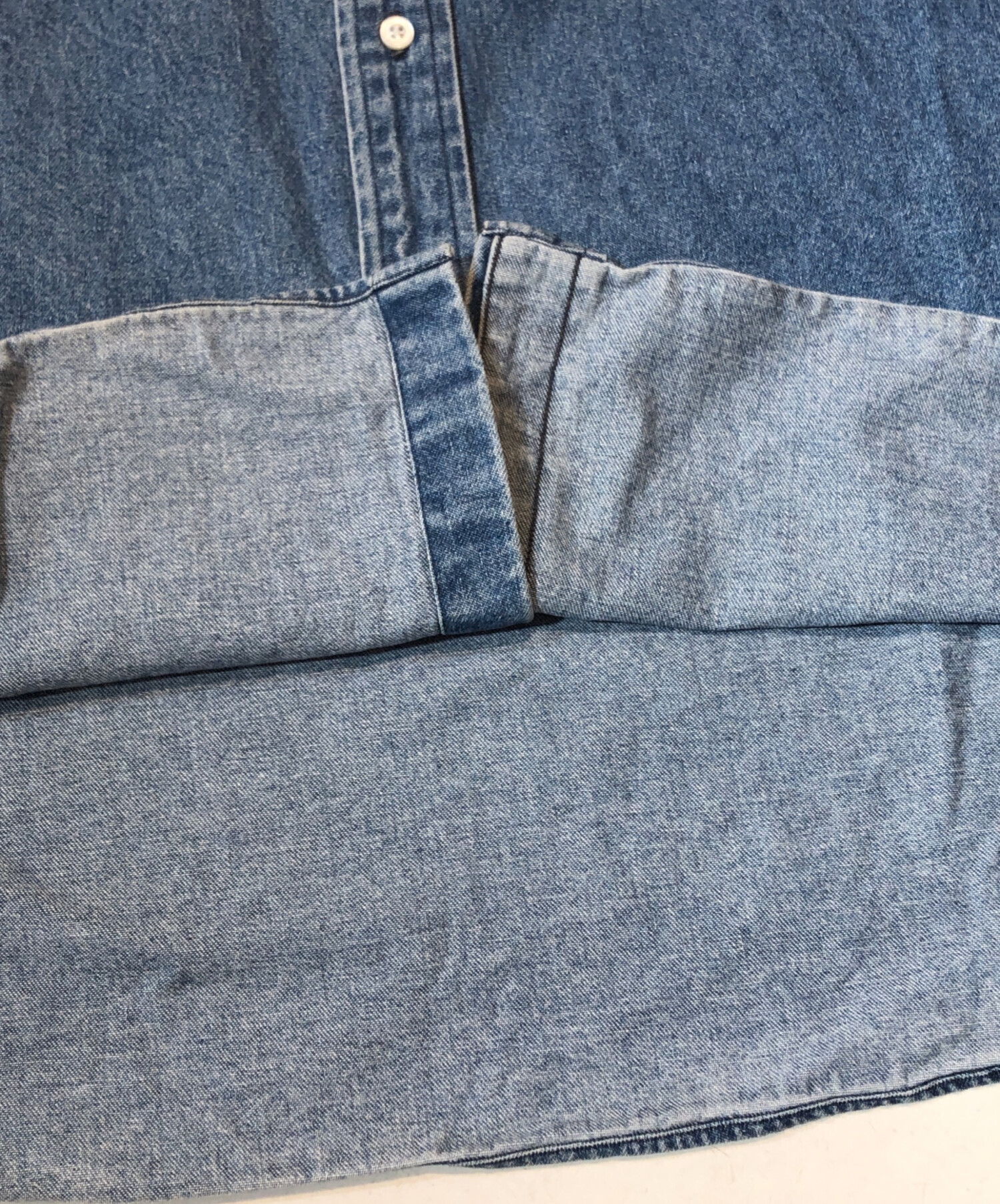 中古・古着通販】A.PRESSE (アプレッセ) BD Denim Shirt/ボタンダウン