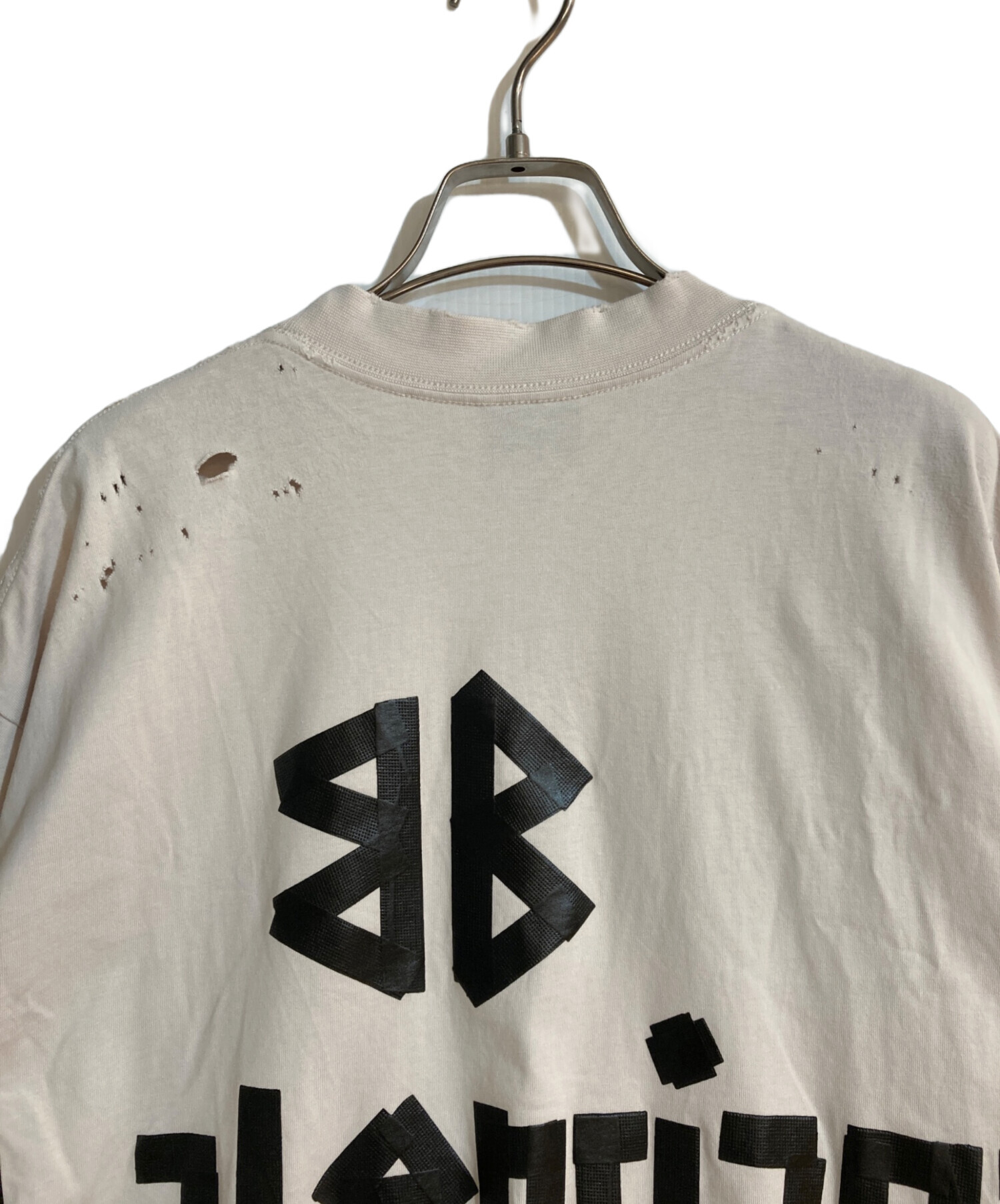 中古・古着通販】BALENCIAGA (バレンシアガ) Tape Type Tシャツ 