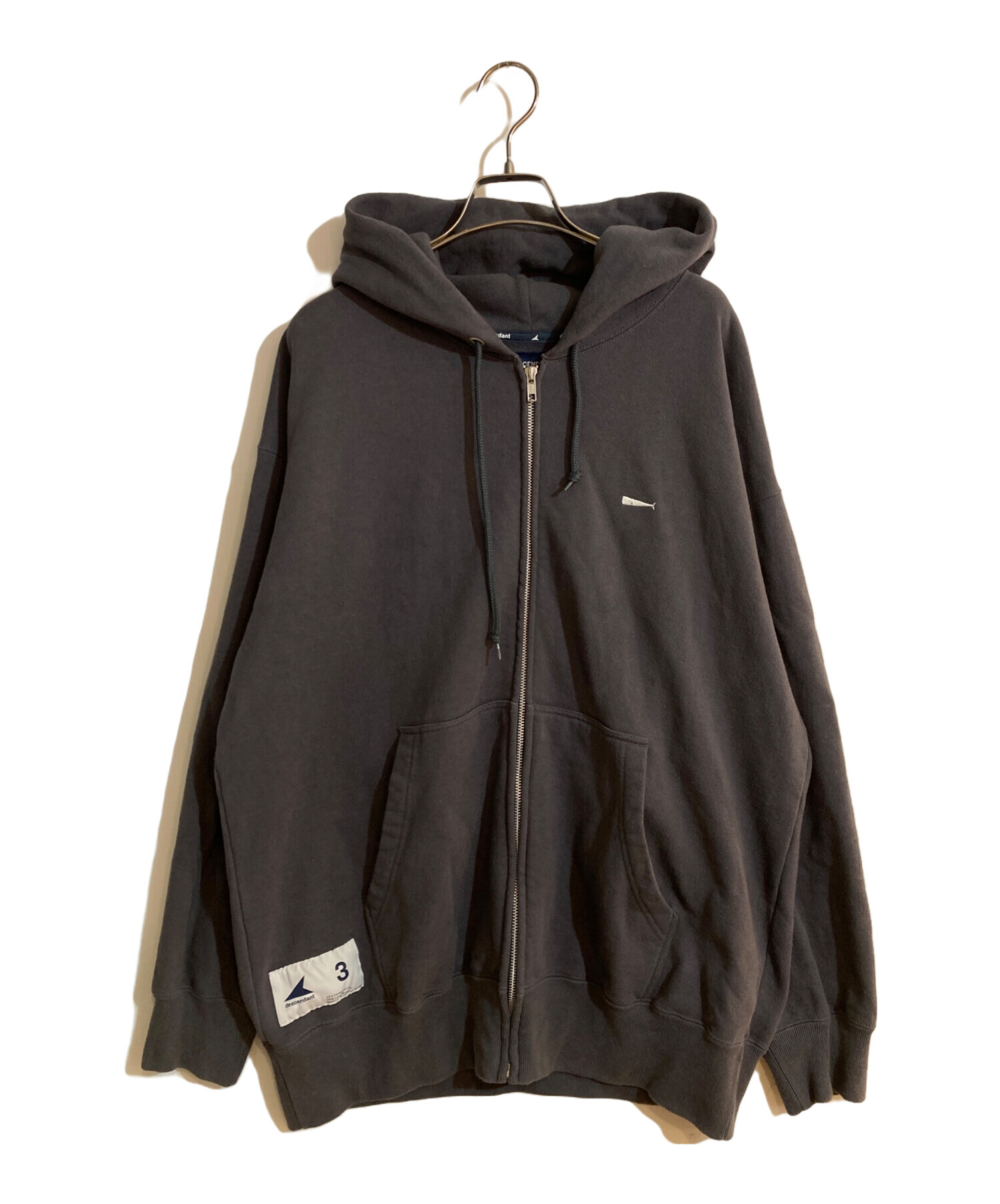 中古・古着通販】DESCENDANT (ディセンダント) CACHALOT ZIP HOODY