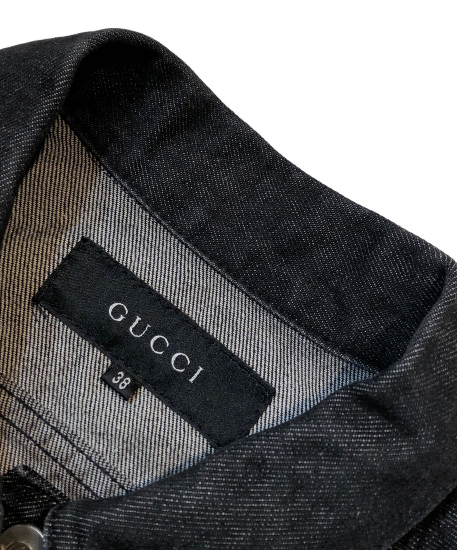 中古・古着通販】GUCCI (グッチ) シェリーラインデニムジャケット
