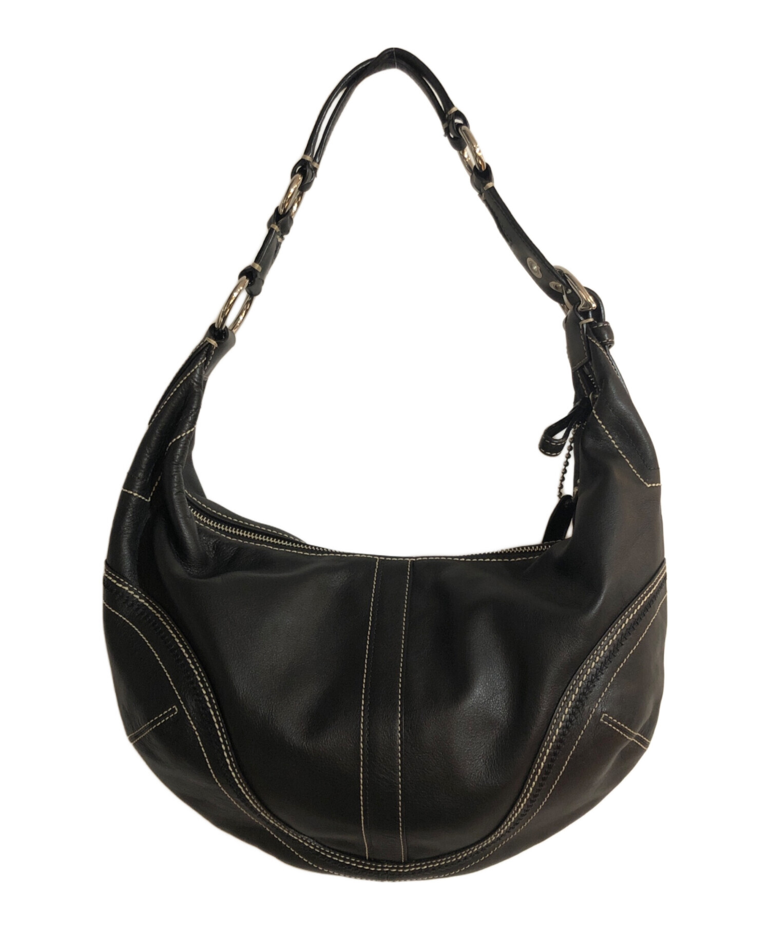 中古・古着通販】COACH (コーチ) ステッチワンショルダーバッグ 