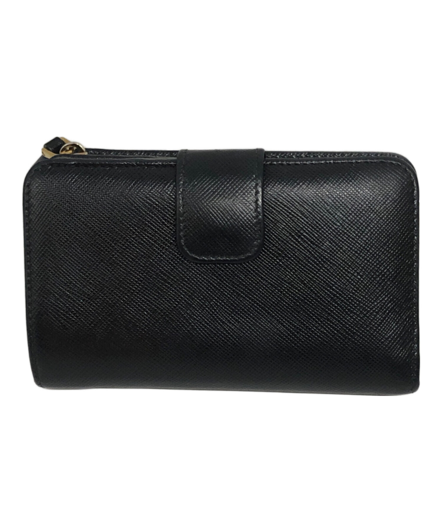 中古・古着通販】PRADA (プラダ) サフィアーノl字ファスナーコンパクト 