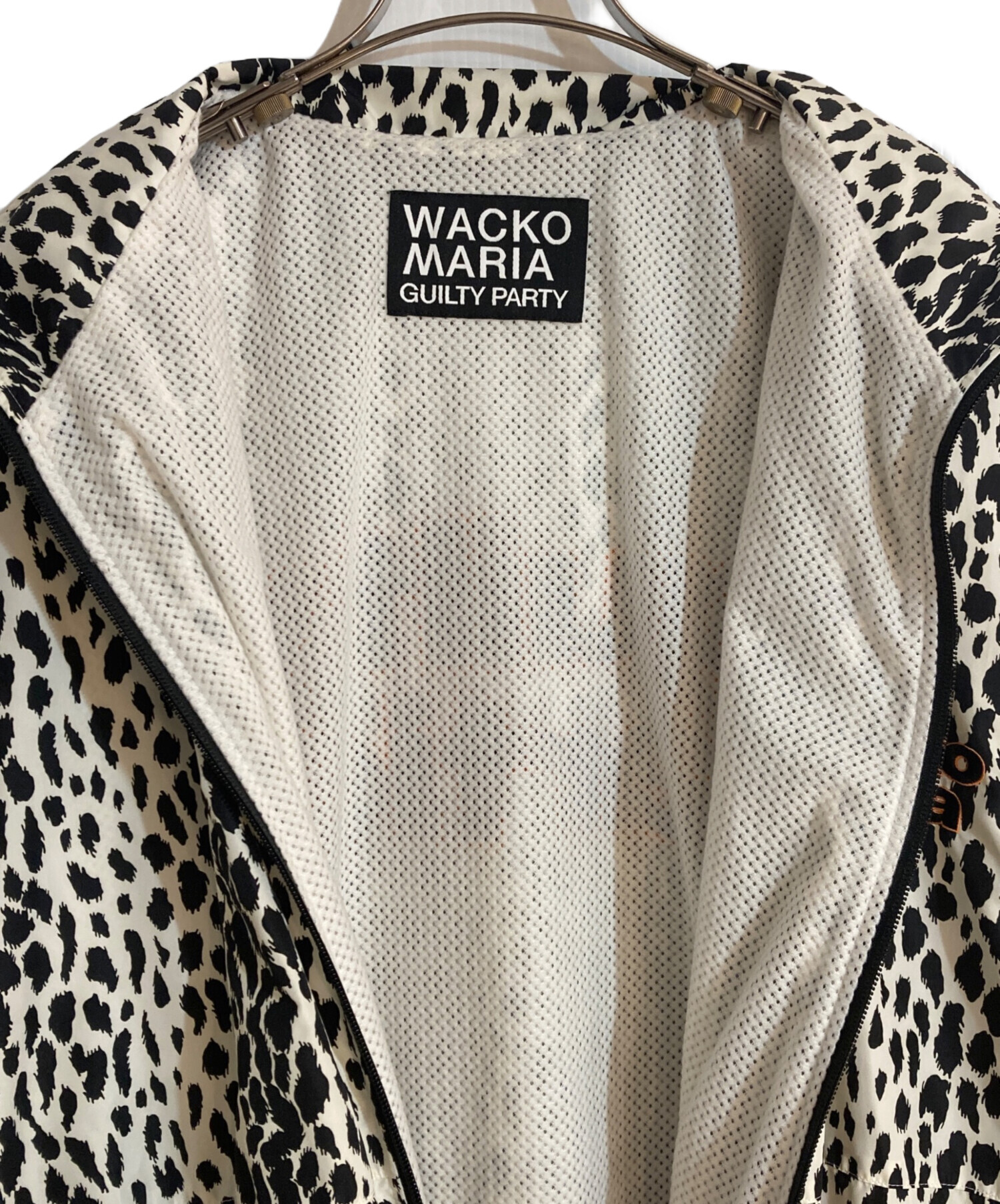 ワコマリア　レオパード　トラックジャケット WACKO MARIA (ワコマリア) BlackEyePatch / LEOPARD TRACK