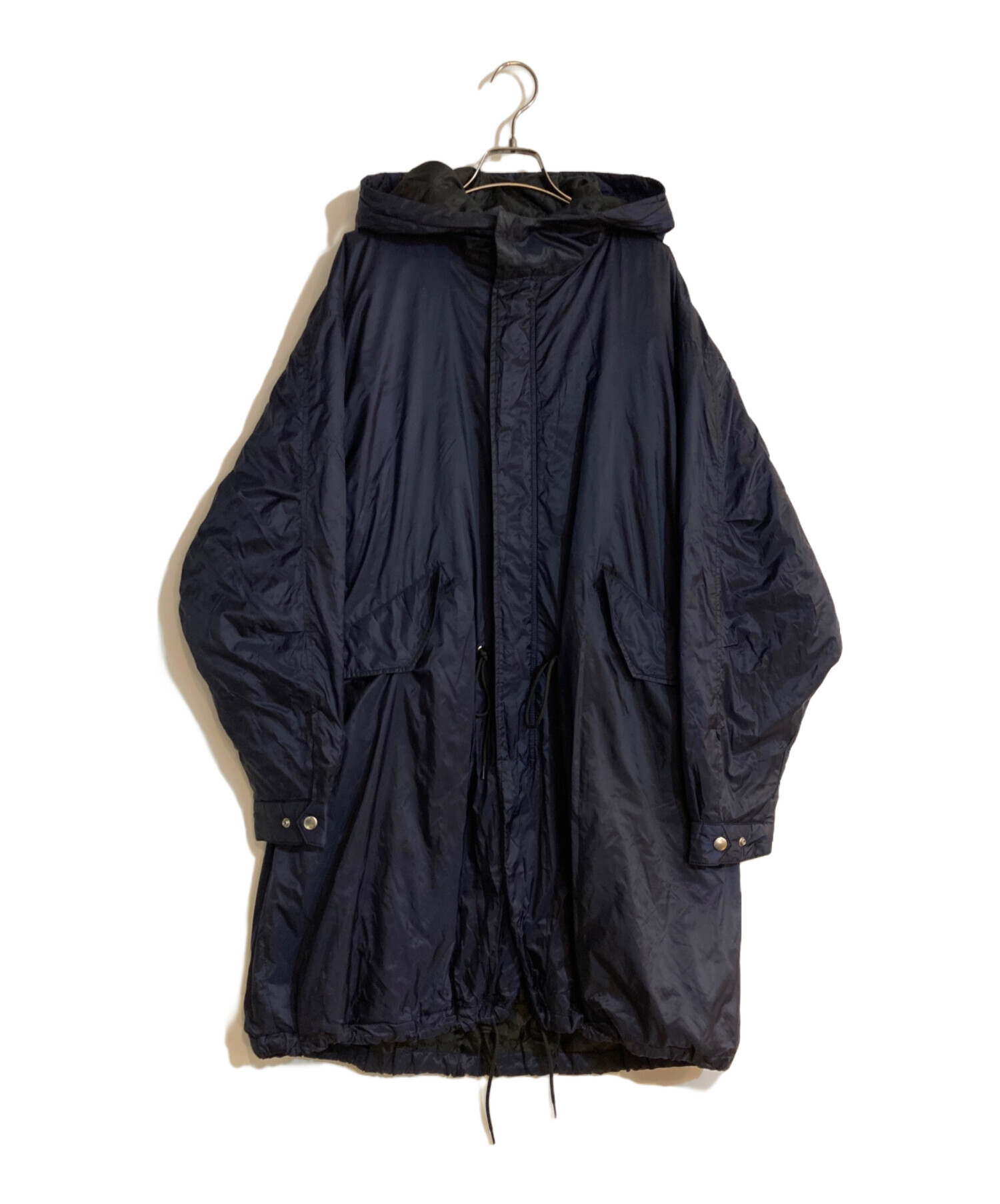 中古・古着通販】stussy (ステューシー) ナイロンコート ネイビー