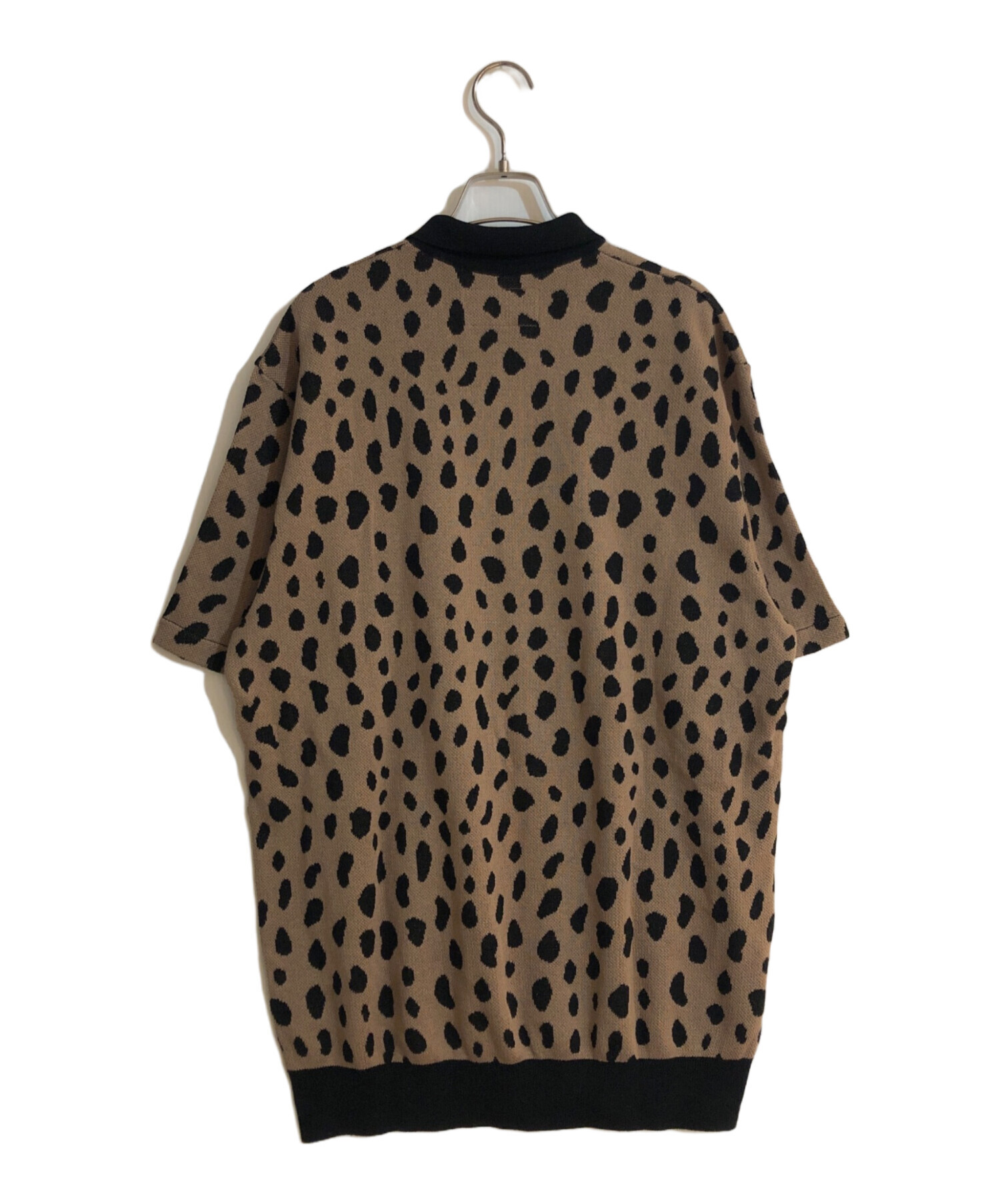 中古・古着通販】WACKO MARIA (ワコマリア) LEOPARD JACQUARD KNIT