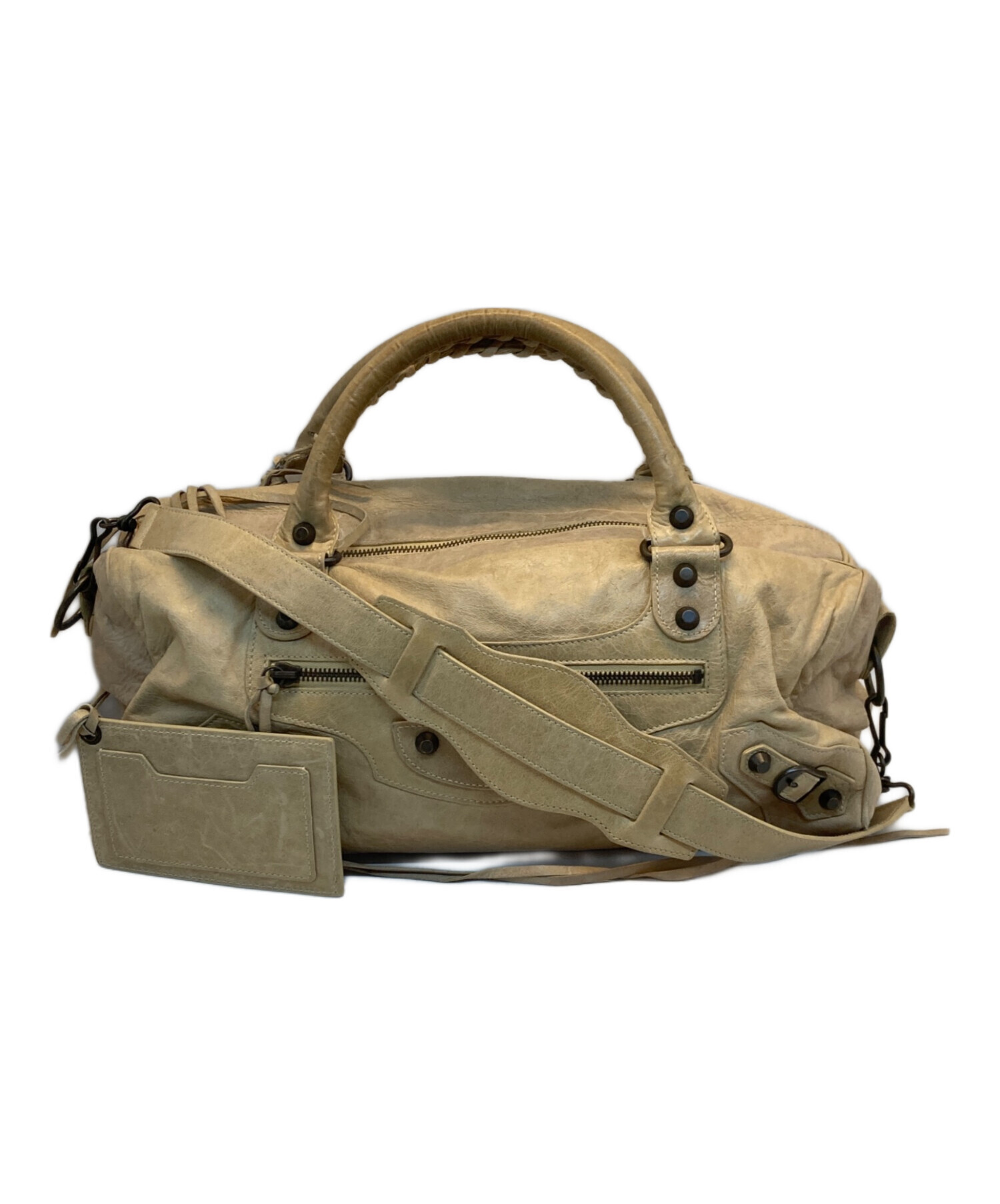 バレンシアガ　ツィギー　ベージュ 中古・古着通販】BALENCIAGA (バレンシアガ) THE TWIGGY/ザ・ツィギー