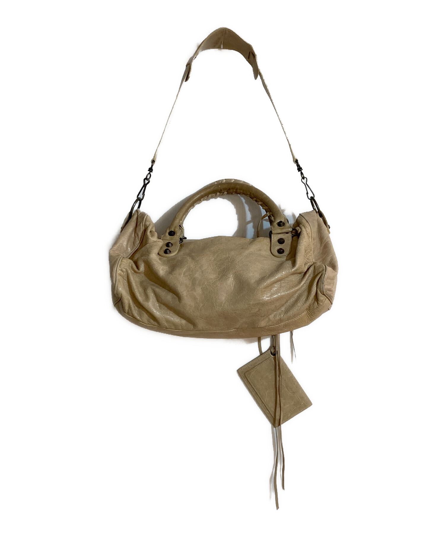 バレンシアガ　ツィギー　ベージュ 中古・古着通販】BALENCIAGA (バレンシアガ) THE TWIGGY/ザ・ツィギー