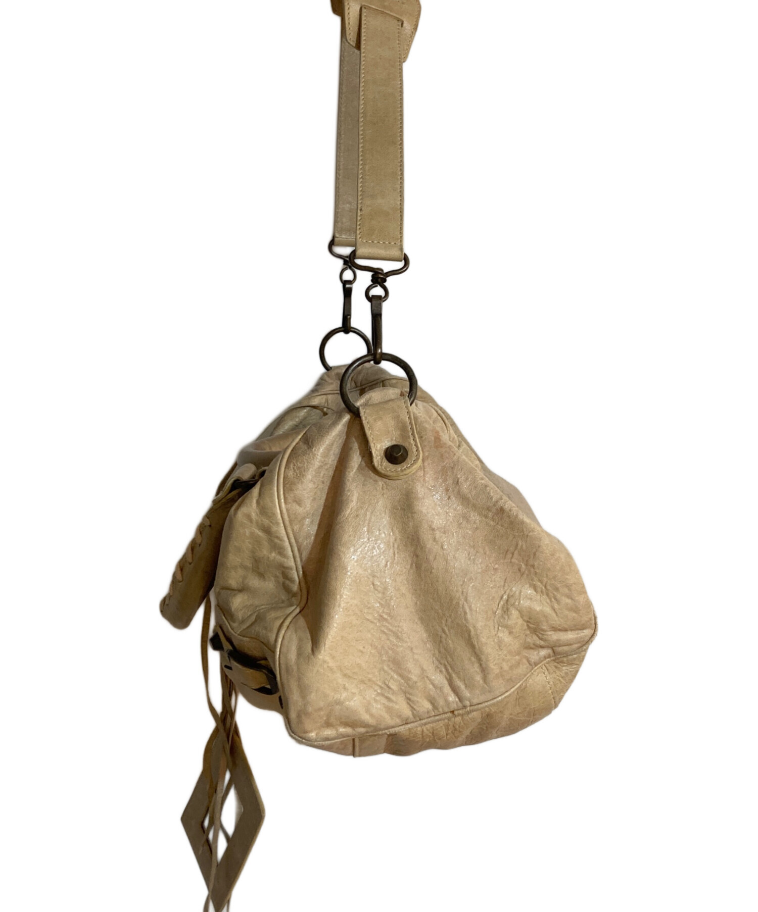 バレンシアガ　ツィギー　ベージュ 中古・古着通販】BALENCIAGA (バレンシアガ) THE TWIGGY/ザ・ツィギー