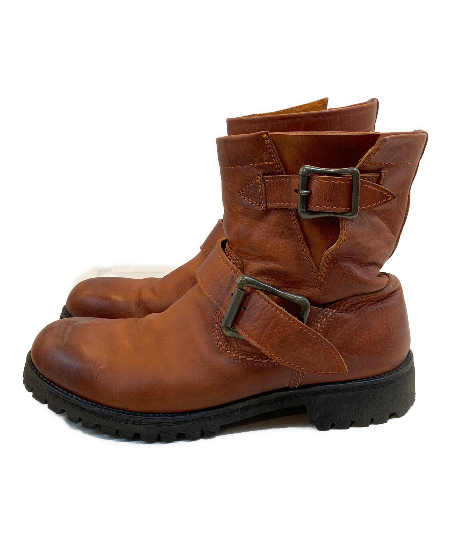 中古・古着通販】PADRONE (パドローネ) エンジニアブーツ ブラウン