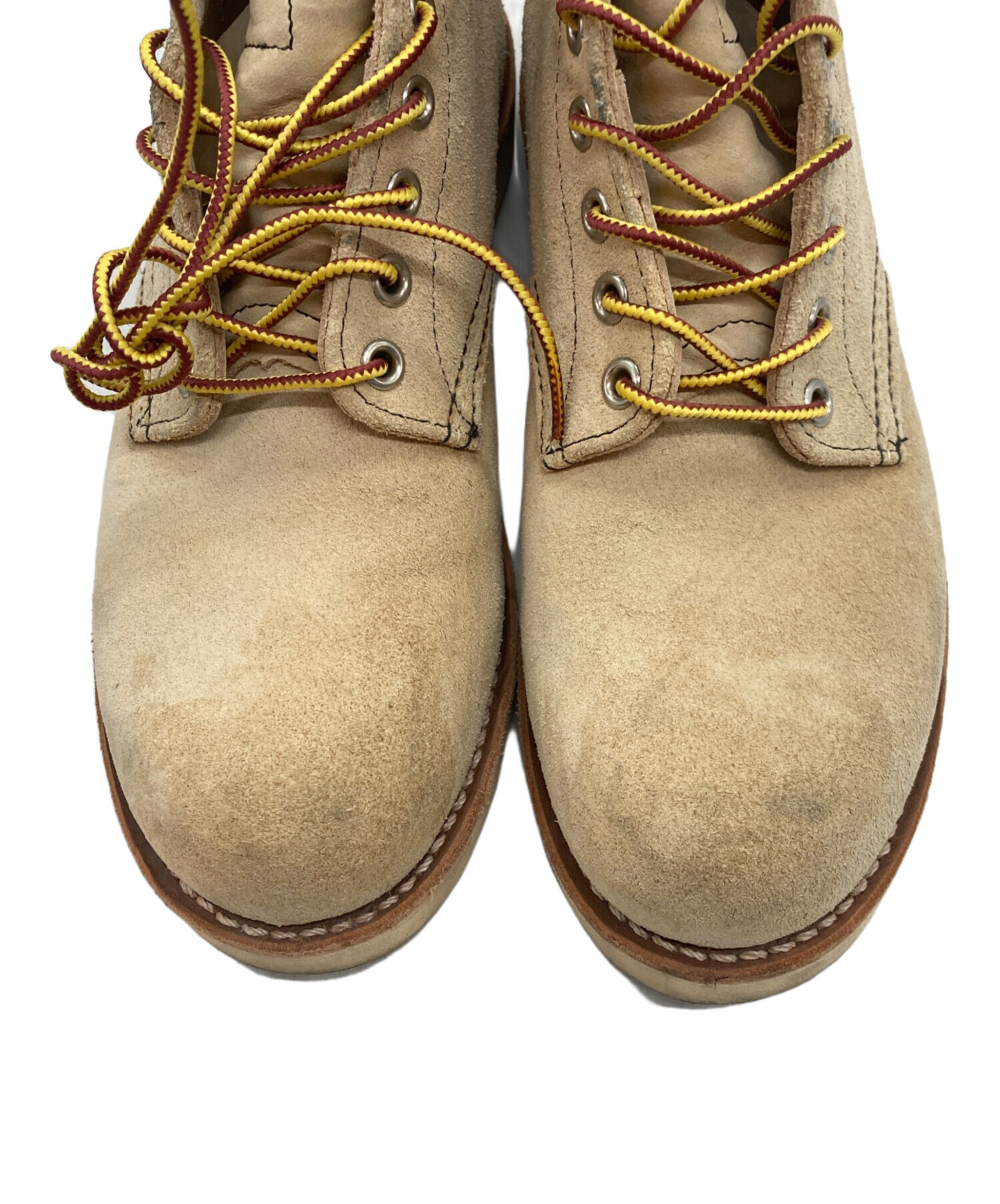 レッドウィング 白タグ アイリッシュセッター ベージュ スエード USA製 中古・古着通販】RED WING (レッドウィング) アイリッシュセッター