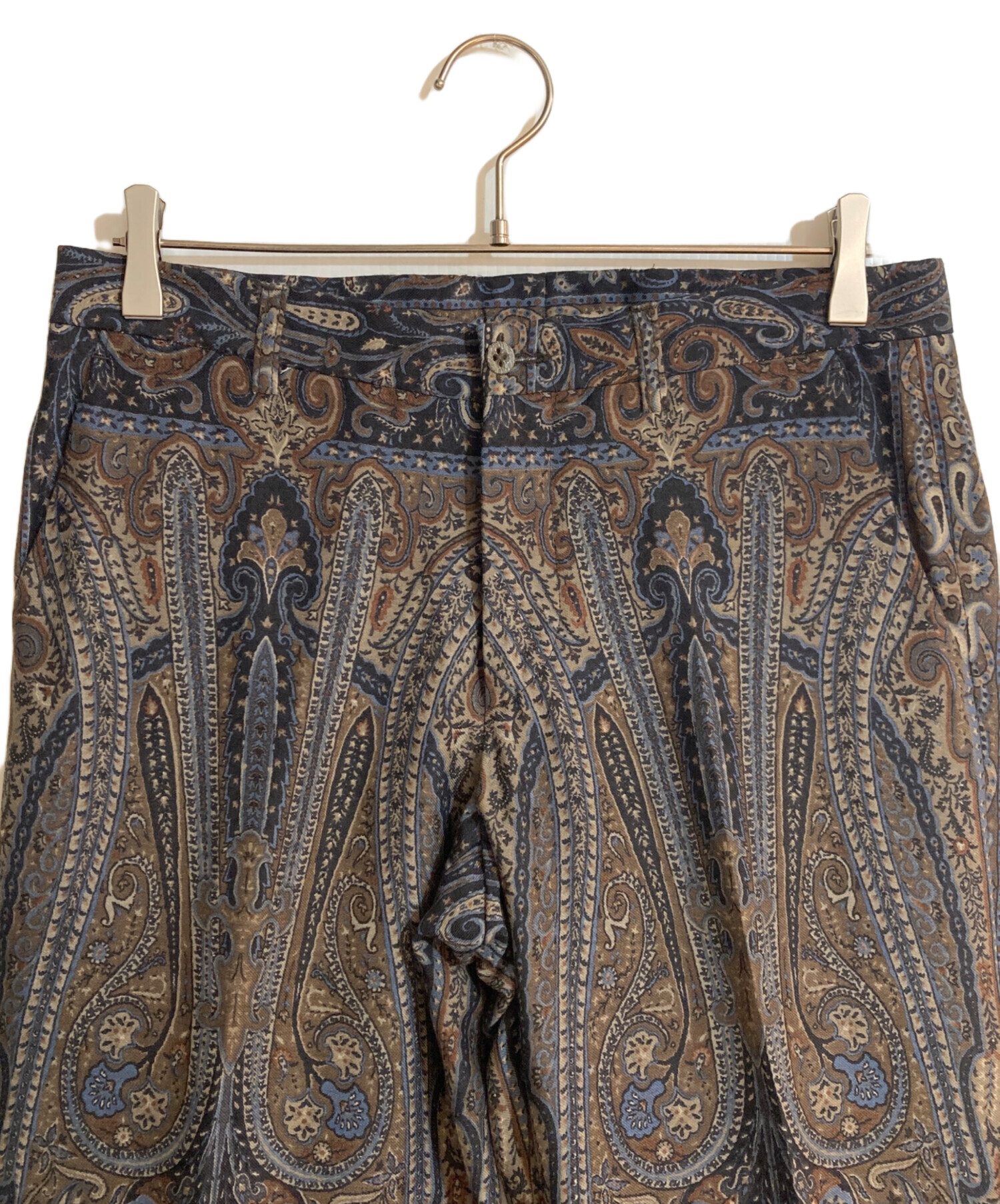中古・古着通販】ETRO (エトロ) ペイズリーパターンセンタープレス
