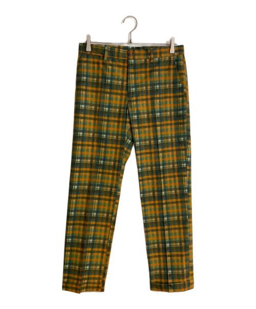 中古・古着通販】ETRO (エトロ) シャドーペイズリーチェックパンツ