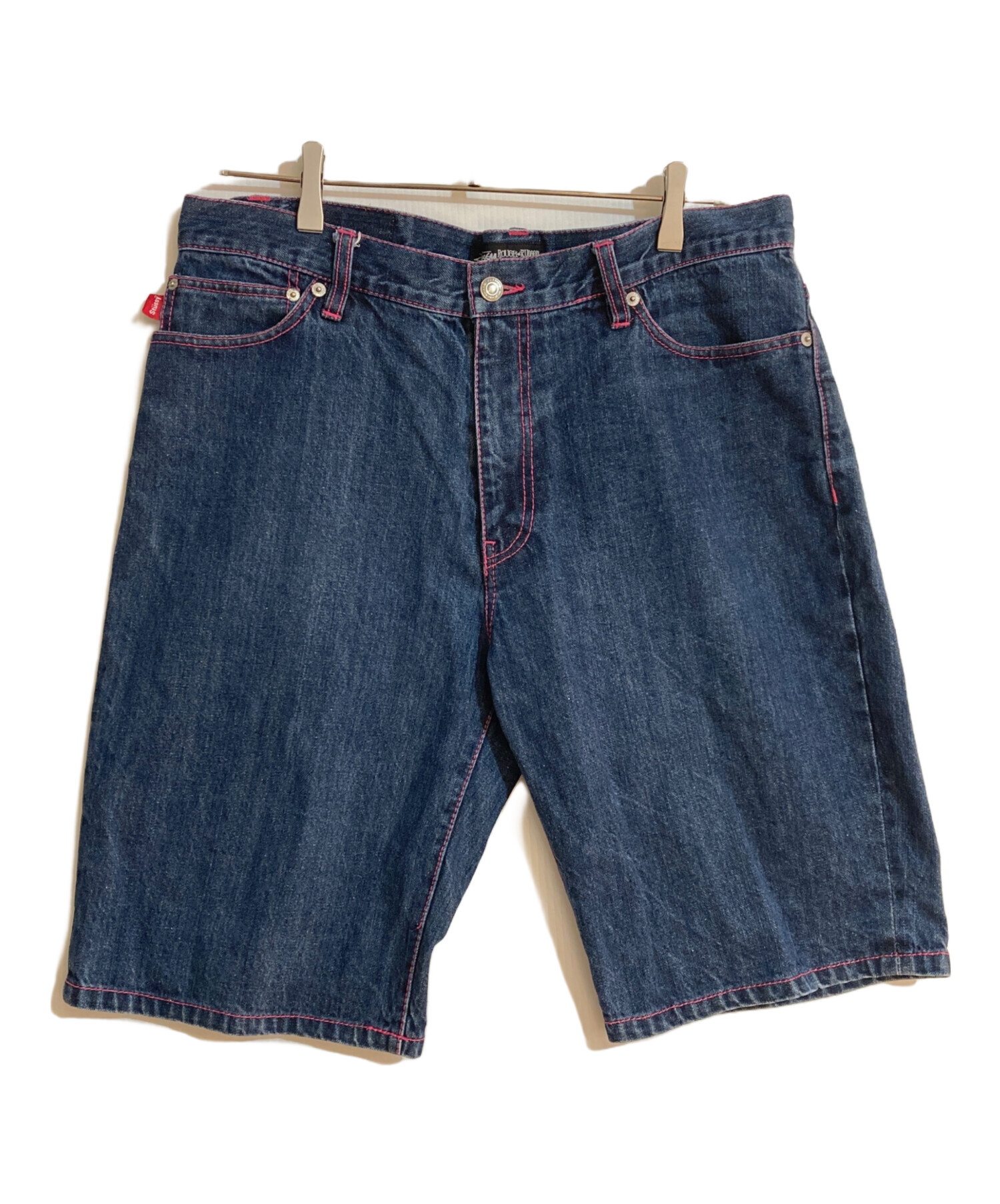 中古・古着通販】stussy (ステューシー) デニムハーフパンツ 