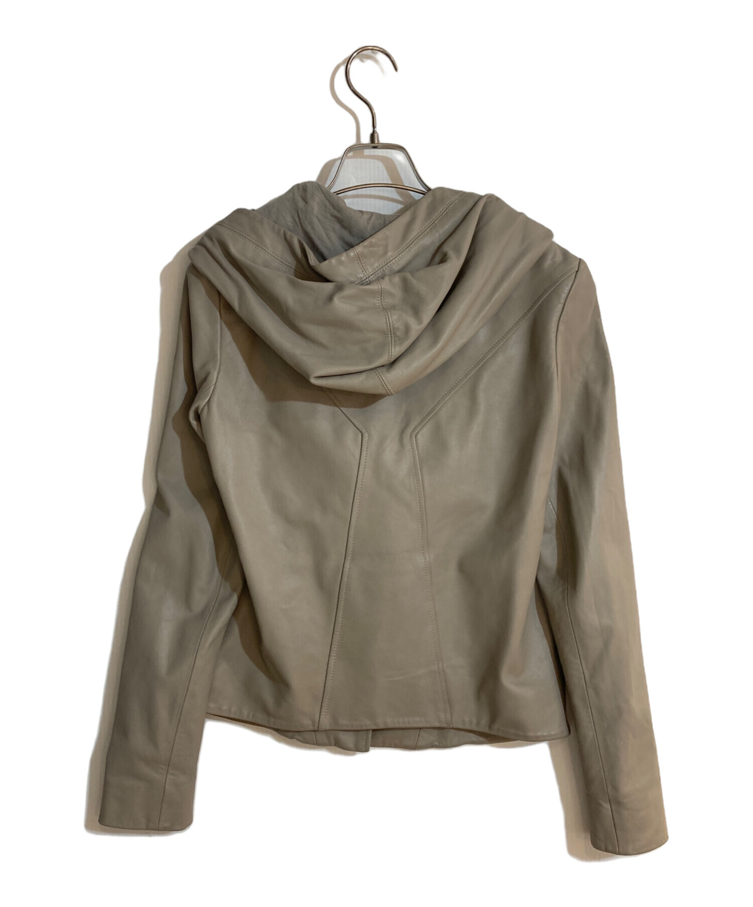 中古・古着通販】HELMUT LANG (ヘルムートラング) レザーフーデット