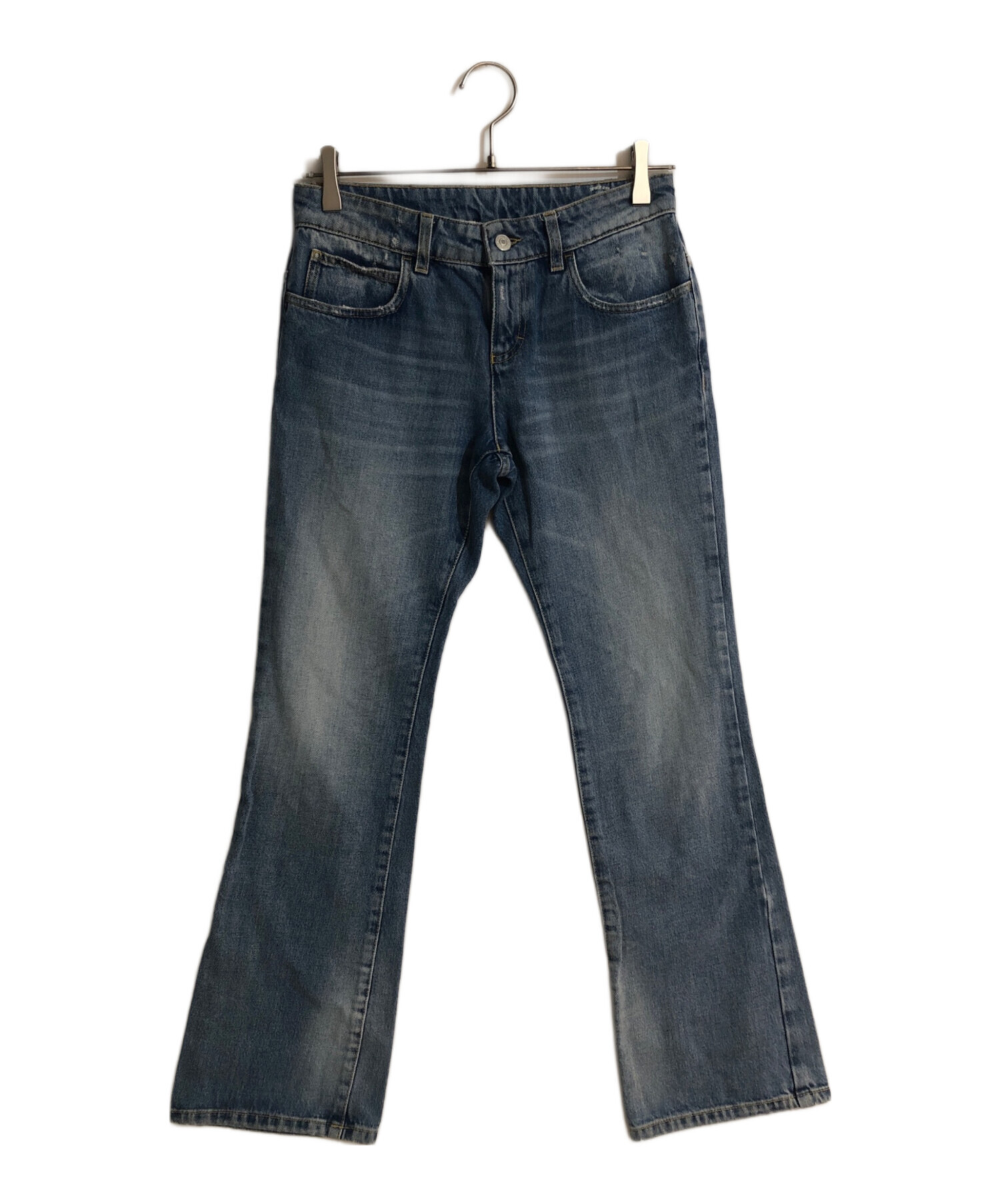 中古・古着通販】GUCCI (グッチ) フレアデニムパンツ インディゴ 