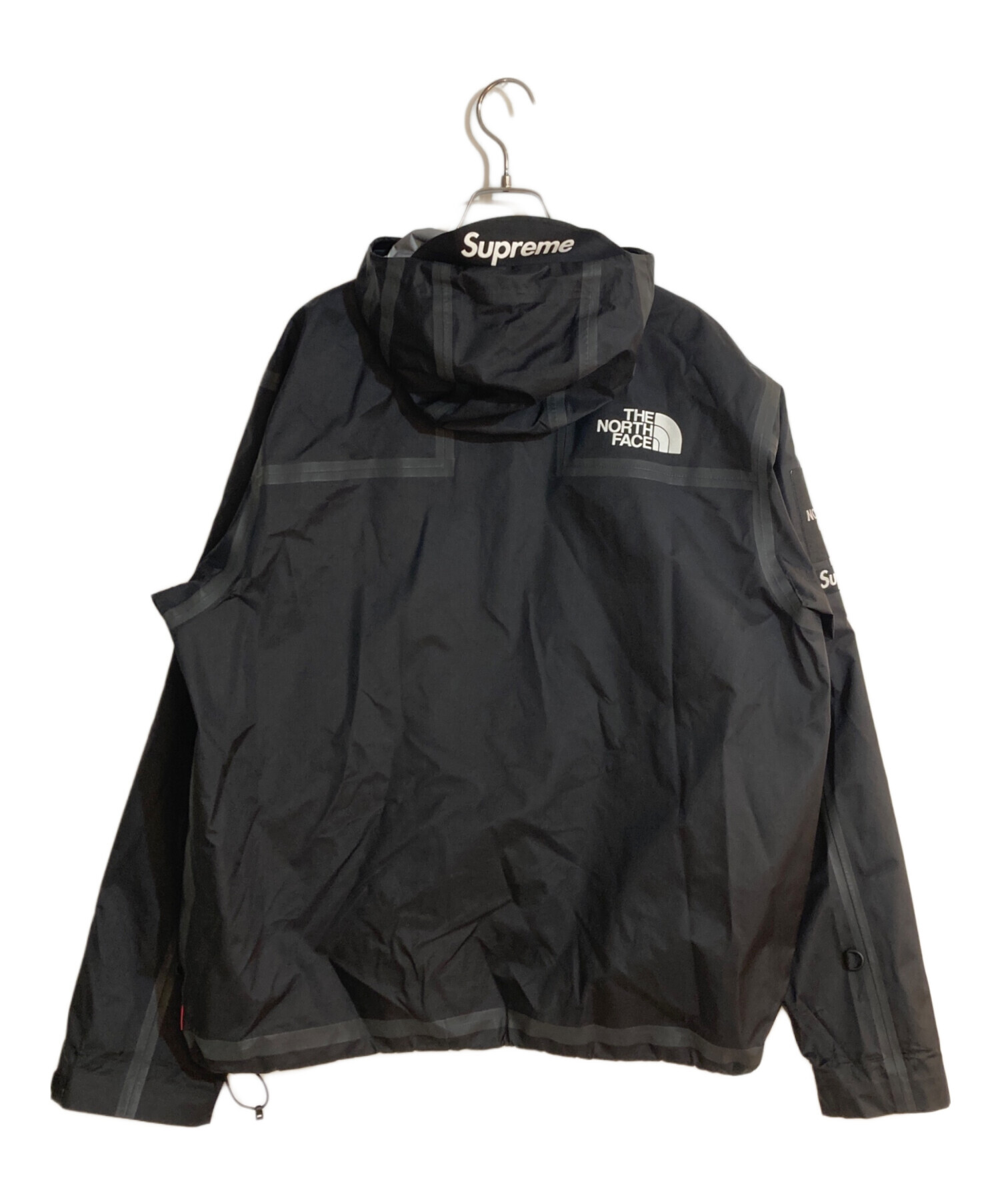 Supreme ブラックジャケット Lサイズ Supreme シュプリーム 2024AW Spellout Embroidered Track Jacket