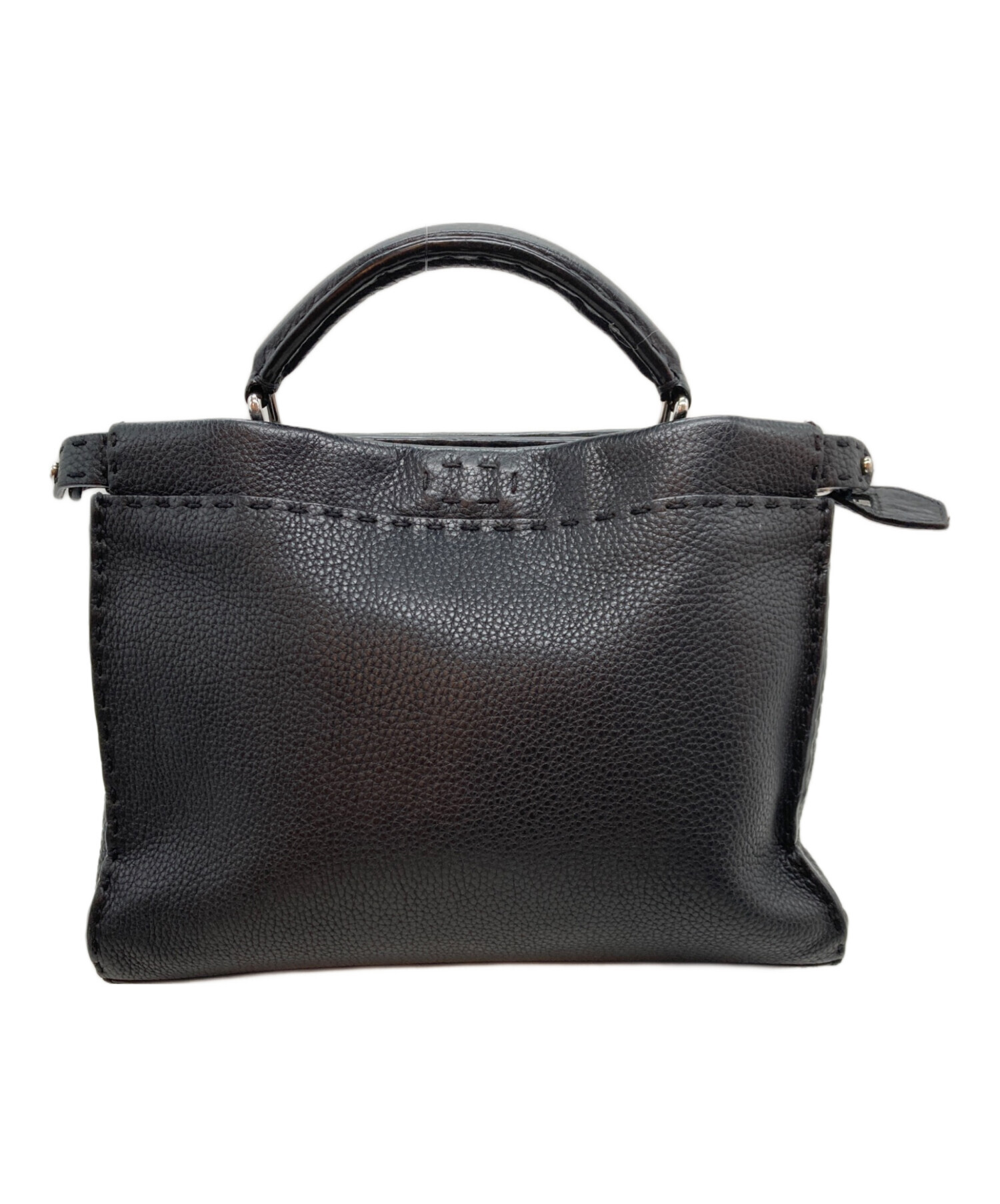 ごま　FENDI セレリア　バグズアイ 黒 中古・古着通販】FENDI (フェンディ) セレリア バグズバッグ ミニ