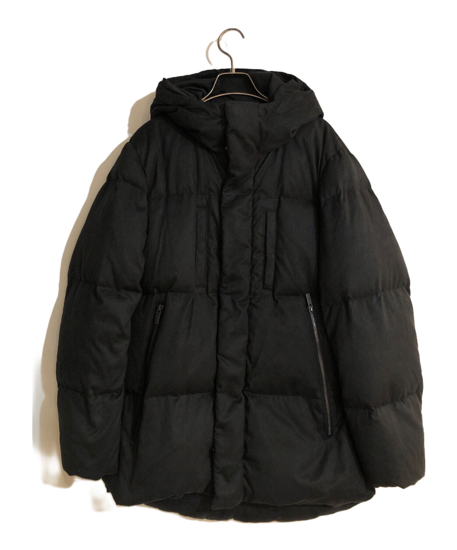   ブラックダウンジャケット 中古・古着通販】JOSEPH (ジョゼフ) コマスウェード ダウンコート