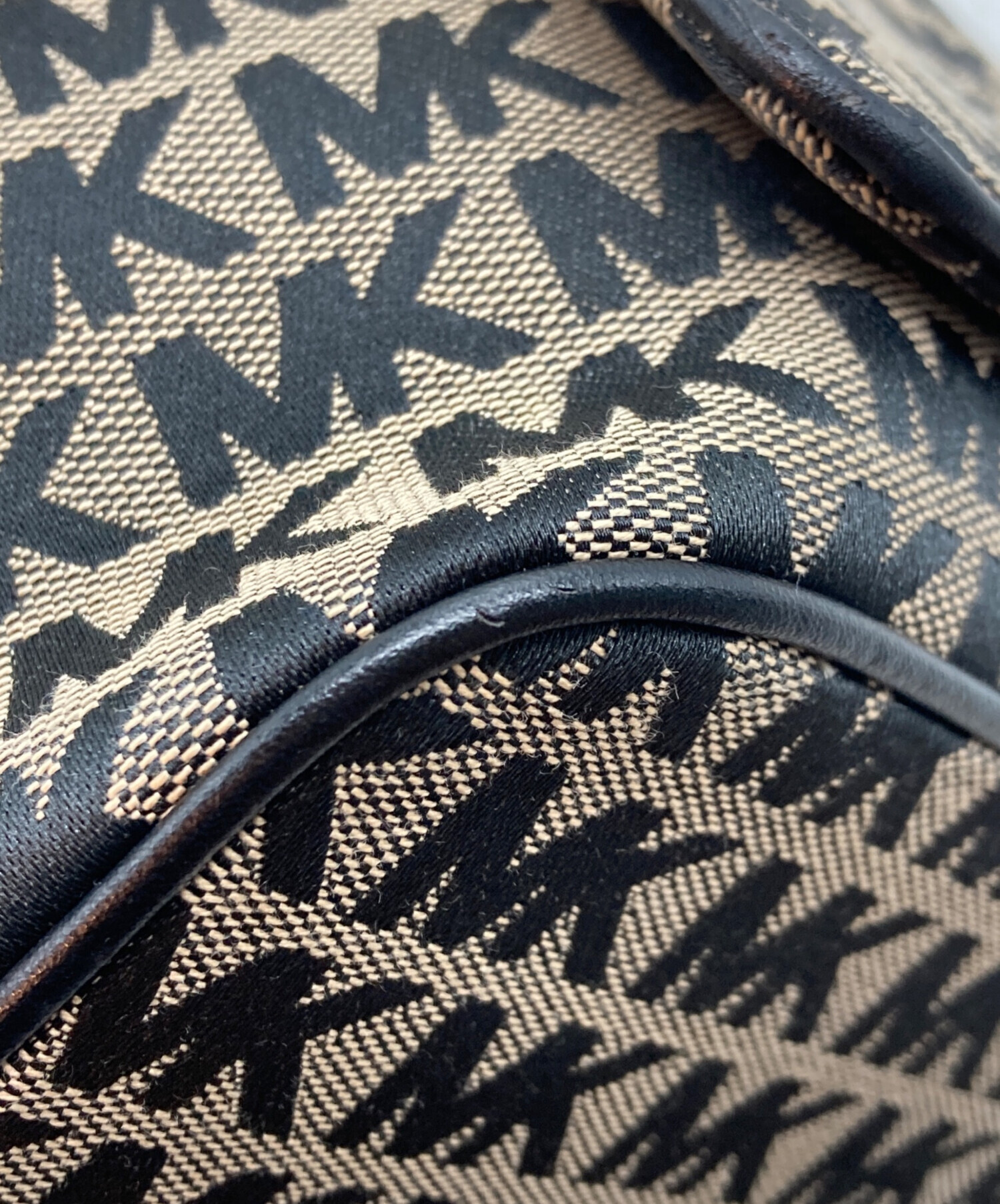 中古・古着通販】MICHAEL KORS (マイケルコース) ロゴジャガードバック 