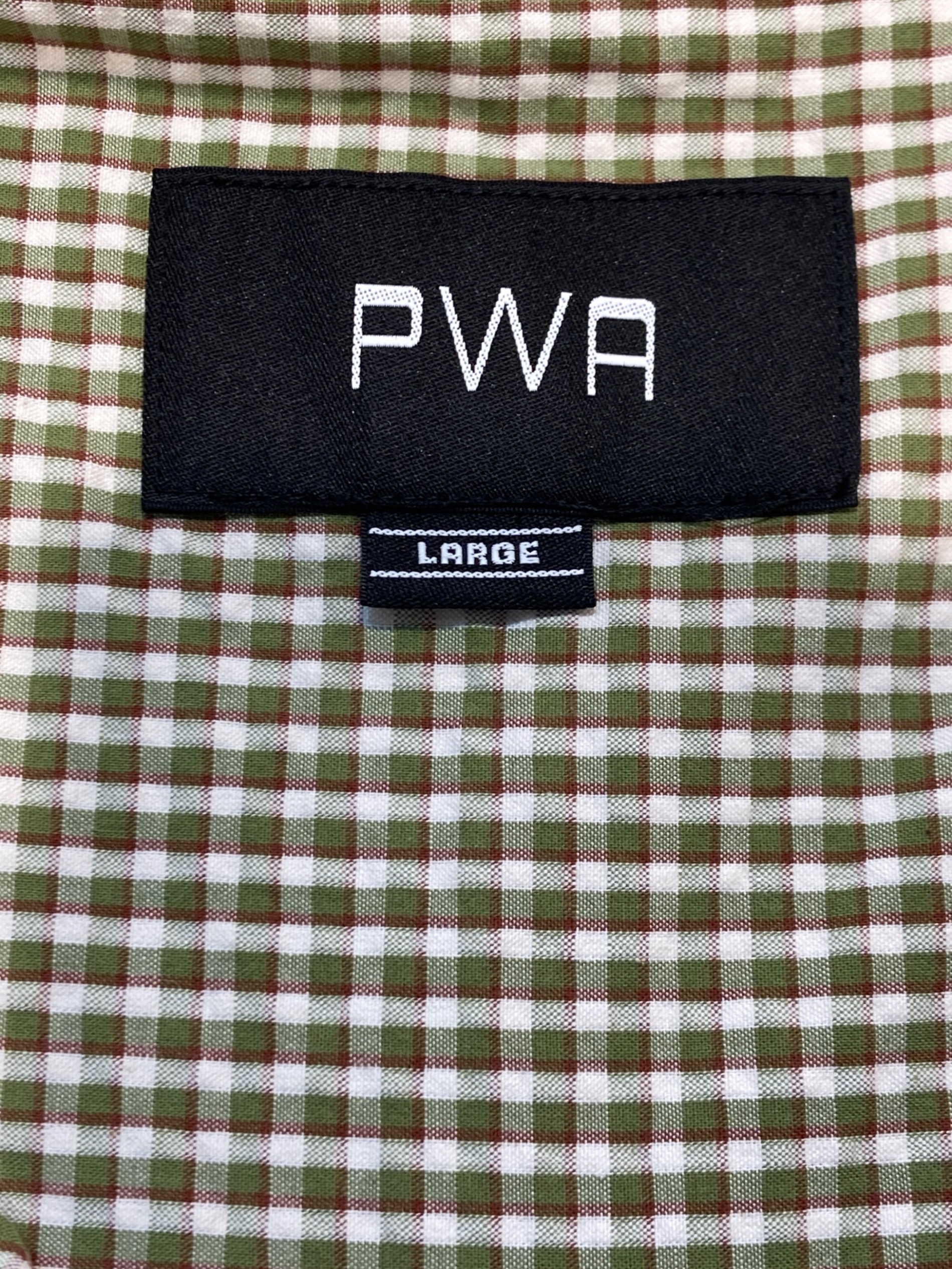 中古・古着通販】PWA (プア) MINI SUCKER P/O SHIRT グリーン サイズ:L