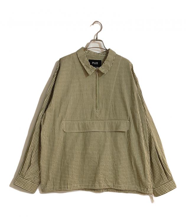 中古・古着通販】PWA (プア) MINI SUCKER P/O SHIRT グリーン サイズ:L