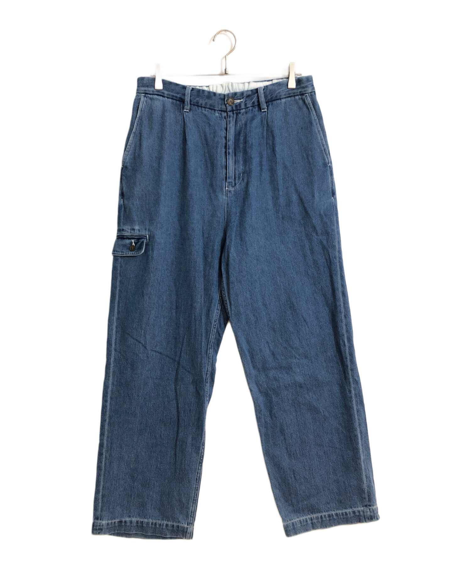 中古・古着通販】PWA (プア) LINEN MIX DENIM TROUSERS（リネン 