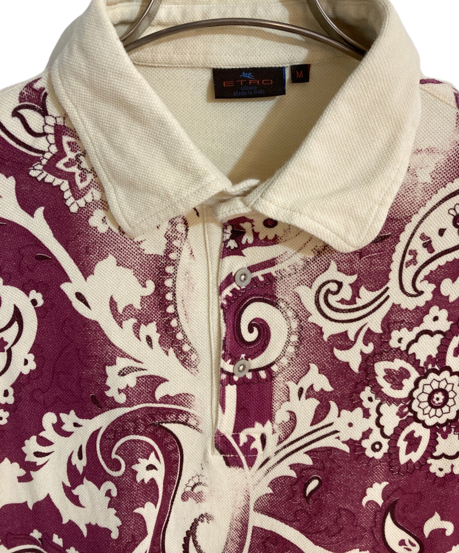 ETRO エトロ ポロシャツ M ベージュ
