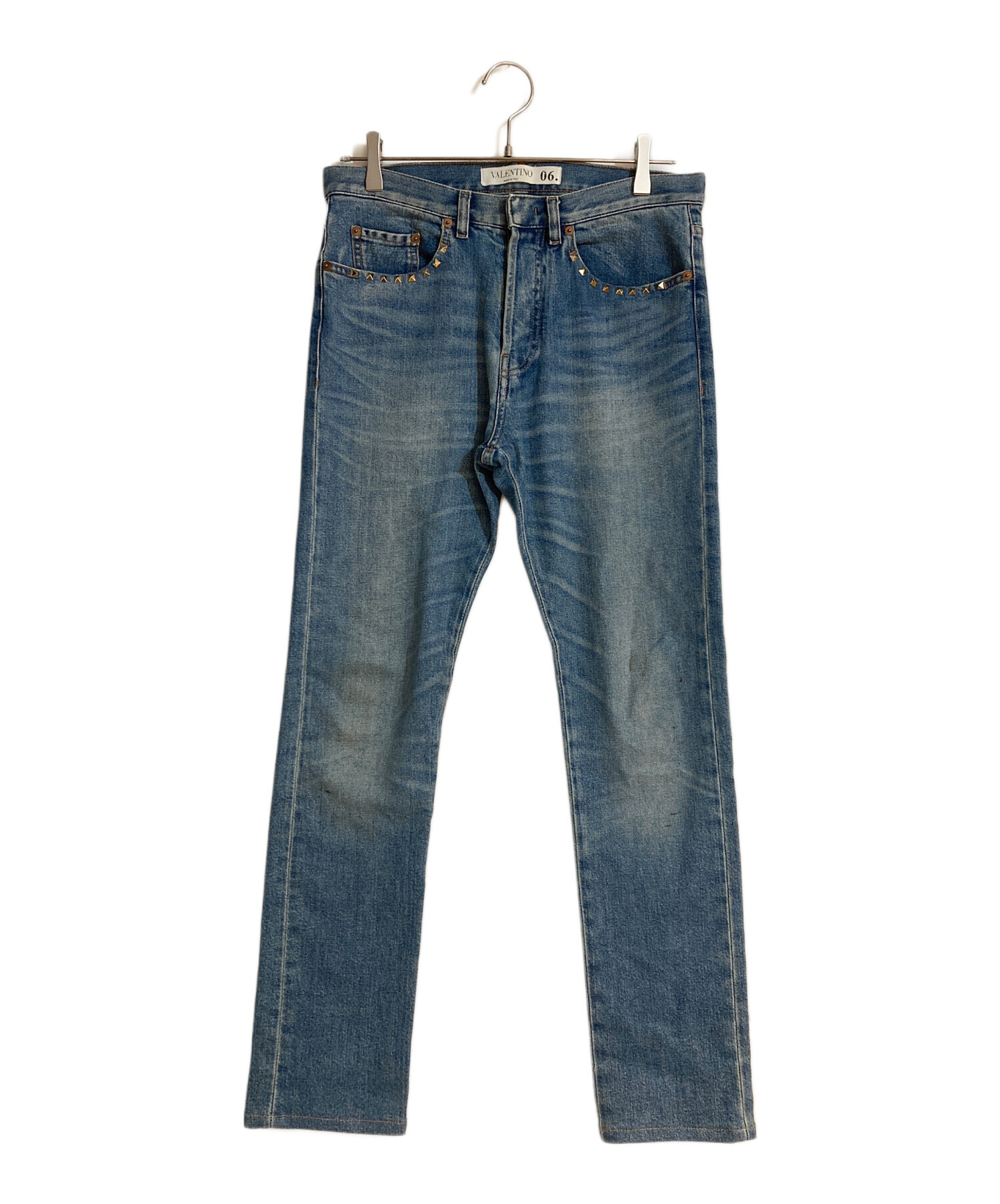中古・古着通販】VALENTINO (ヴァレンティノ) ロックスタッズデニム 
