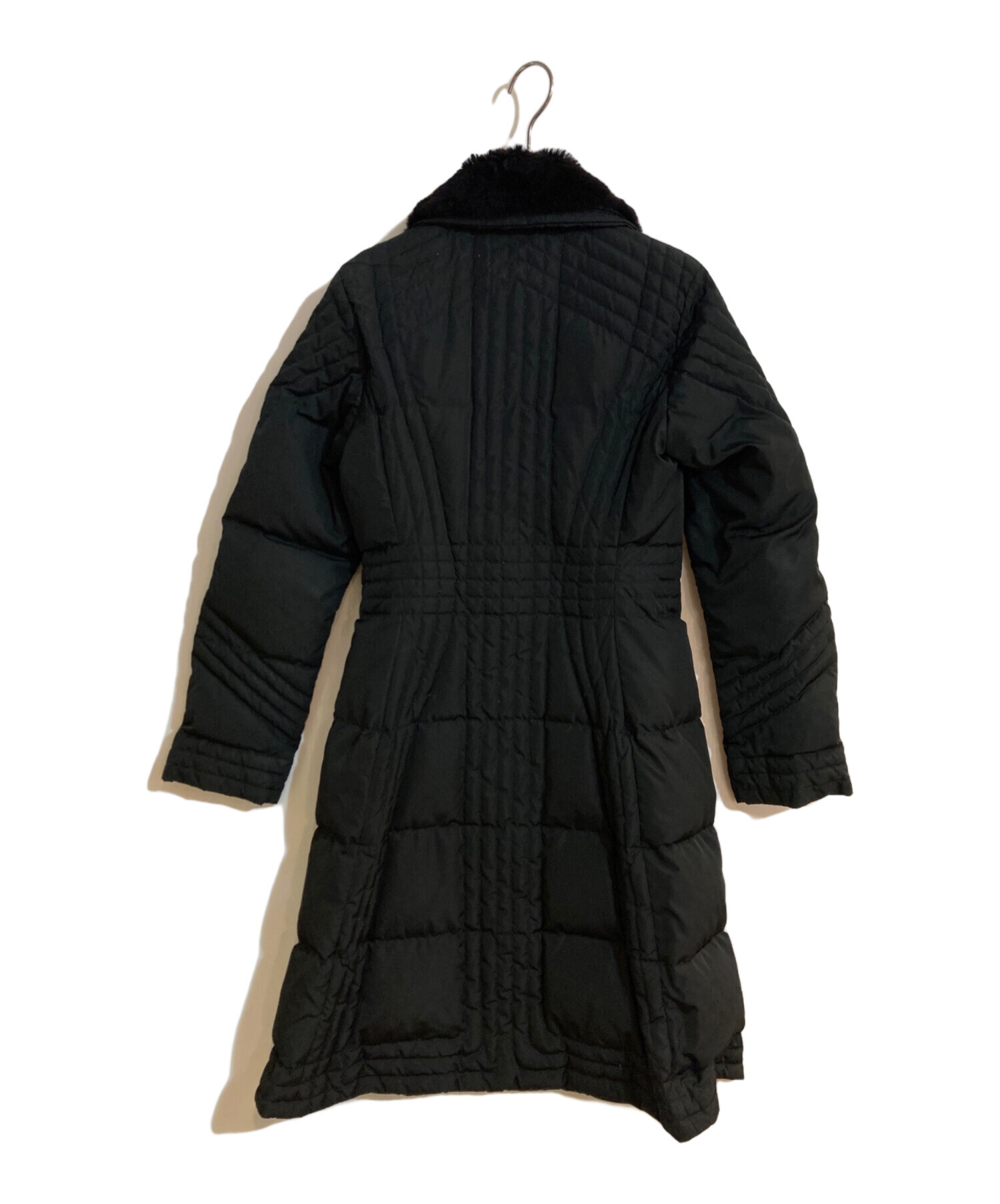 中古・古着通販】MONCLER (モンクレール) ダウンコート ブラック 