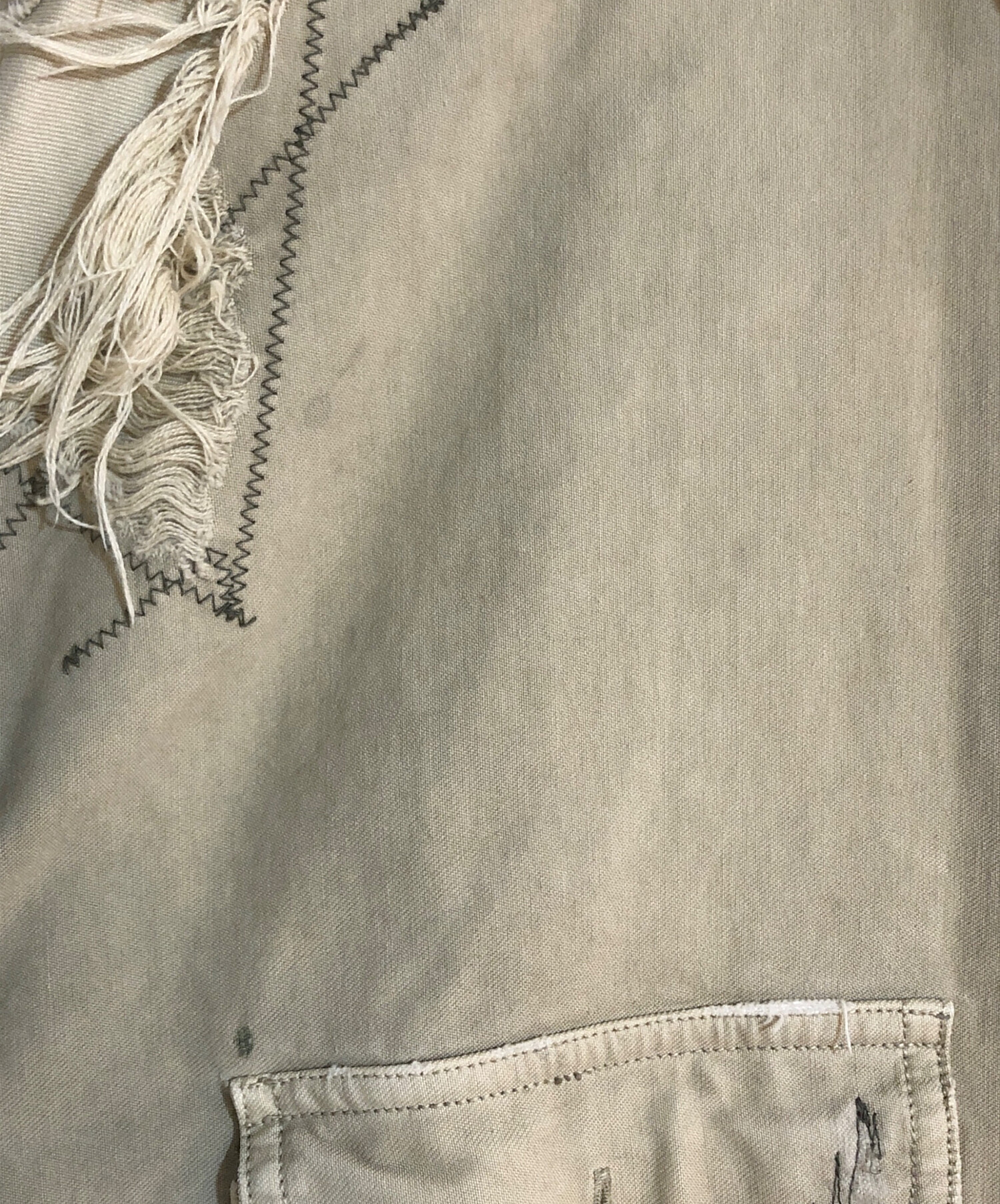 中古・古着通販】VISVIM (ビズビム) grand river L/S crash khaki