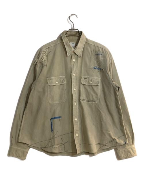 ビンテージ visvim ダウンベスト　ベージュ　サイズ　L 3020007867212508_01_6893w.jpeg