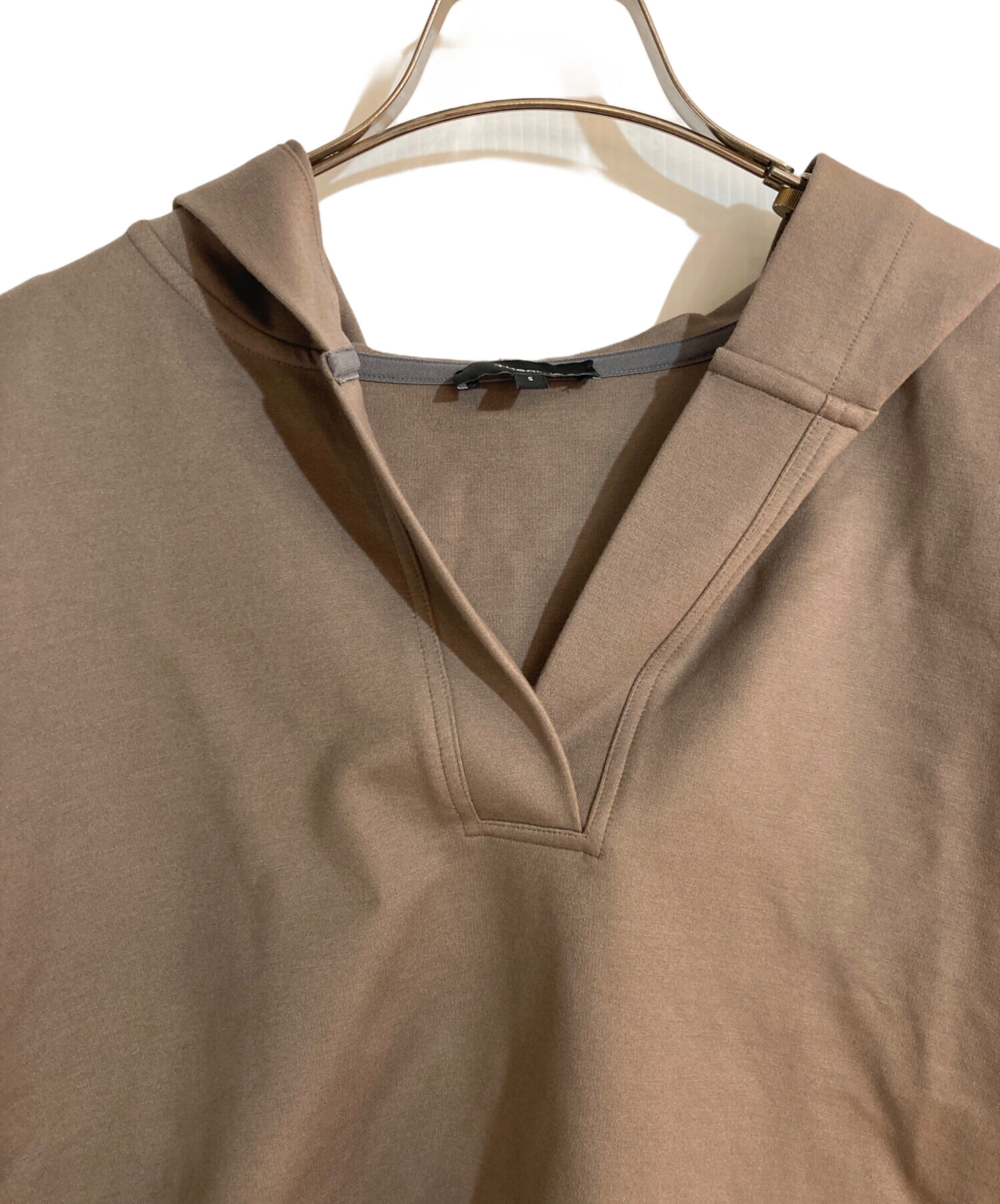 中古・古着通販】theory (セオリー) OPEN FRONT HOODIE/オープン