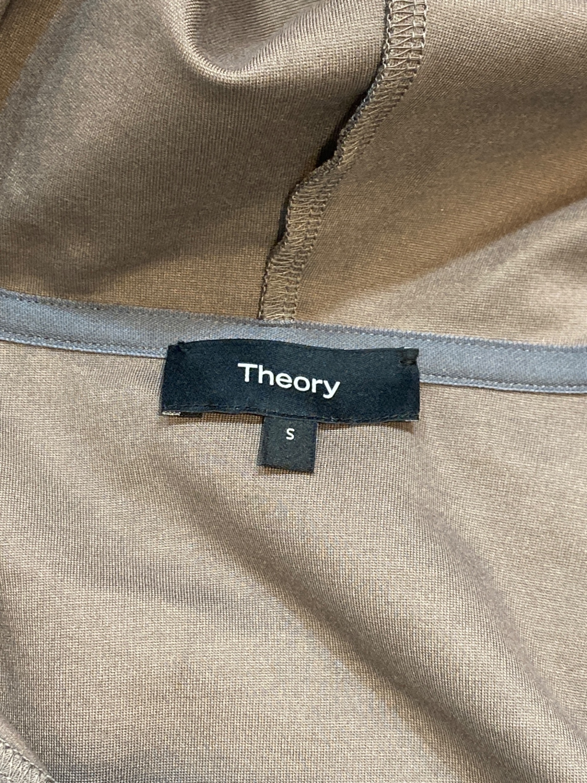 中古・古着通販】theory (セオリー) OPEN FRONT HOODIE/オープン