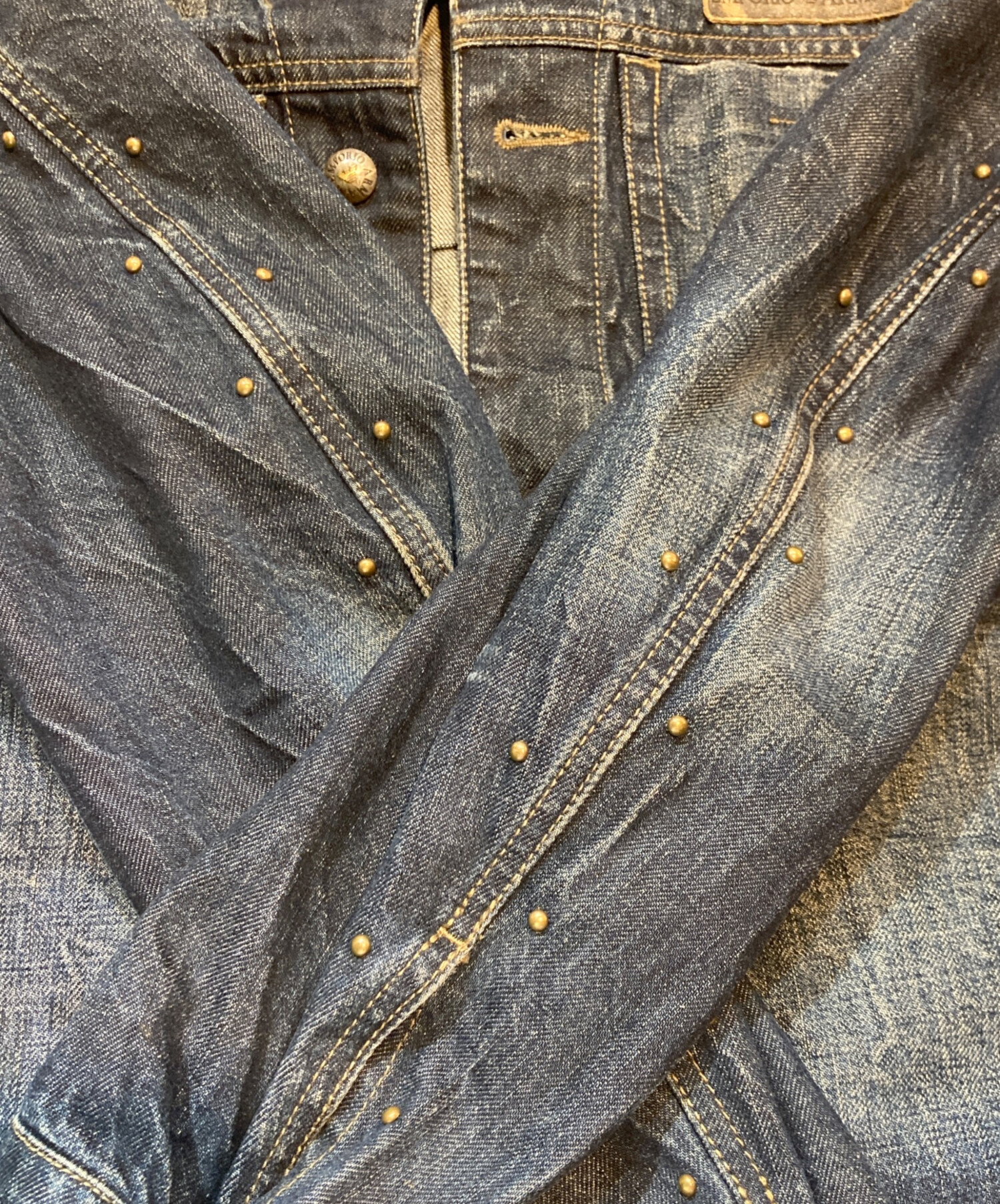 中古・古着通販】EMPORIO ARMANI (エンポリオアルマーニ) ダメージ加工 