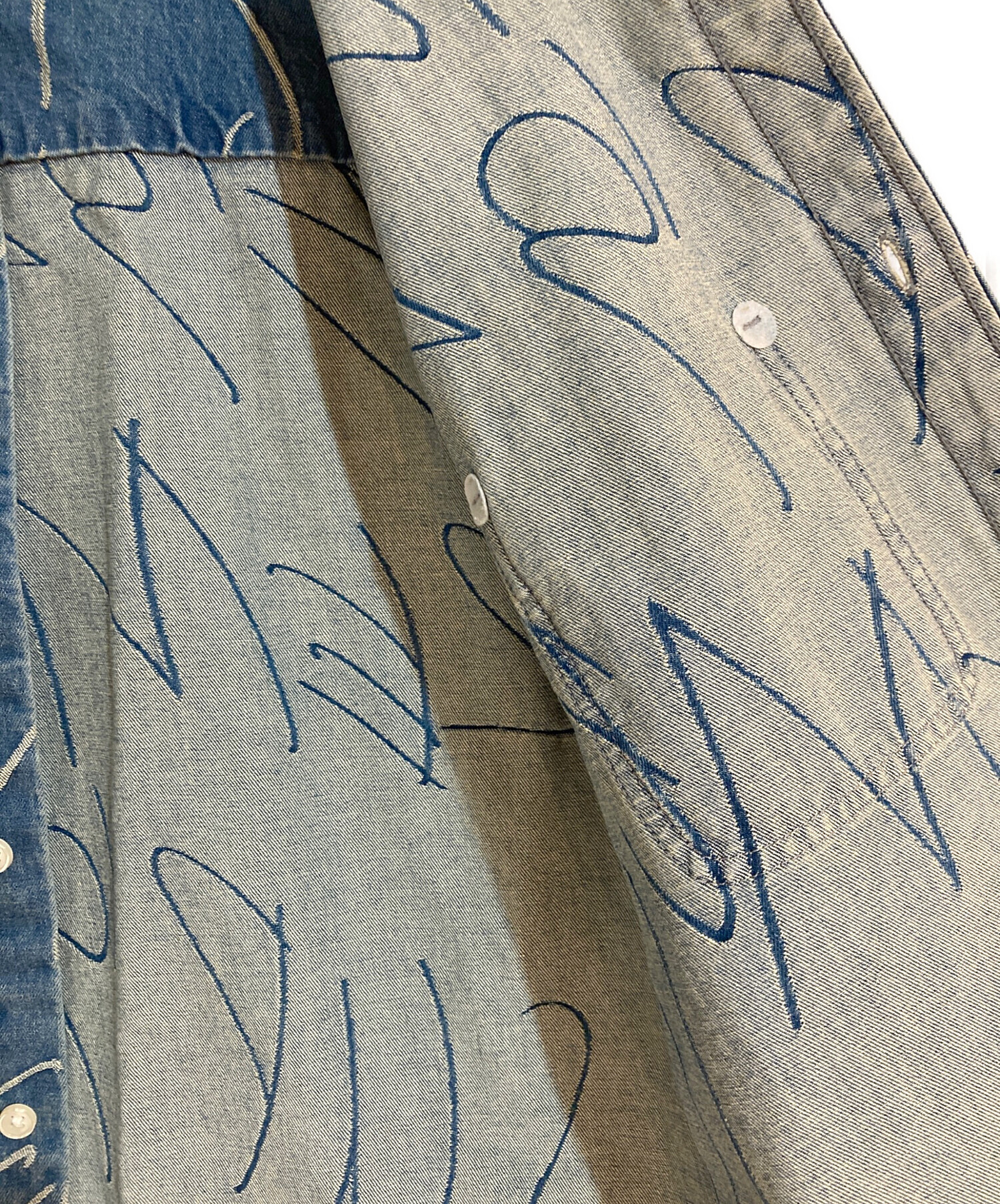 中古・古着通販】Supreme (シュプリーム) Handwriting Jacquard Denim