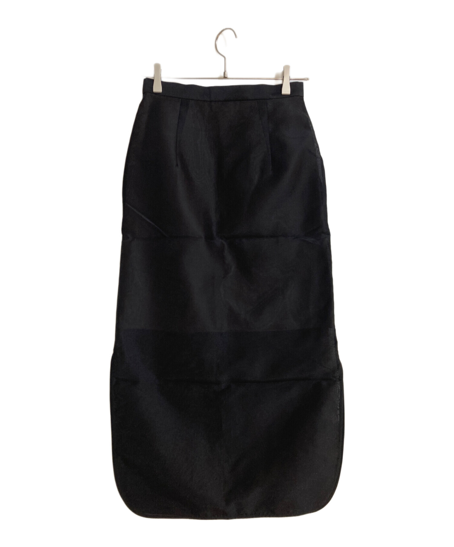 お値下げ❌Nobleミルキーシアカーゴロングスカートsize38 ブラック