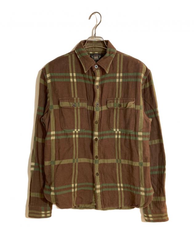 中古・古着通販】RRL (ダブルアールエル) プレイドチェックシャツ  