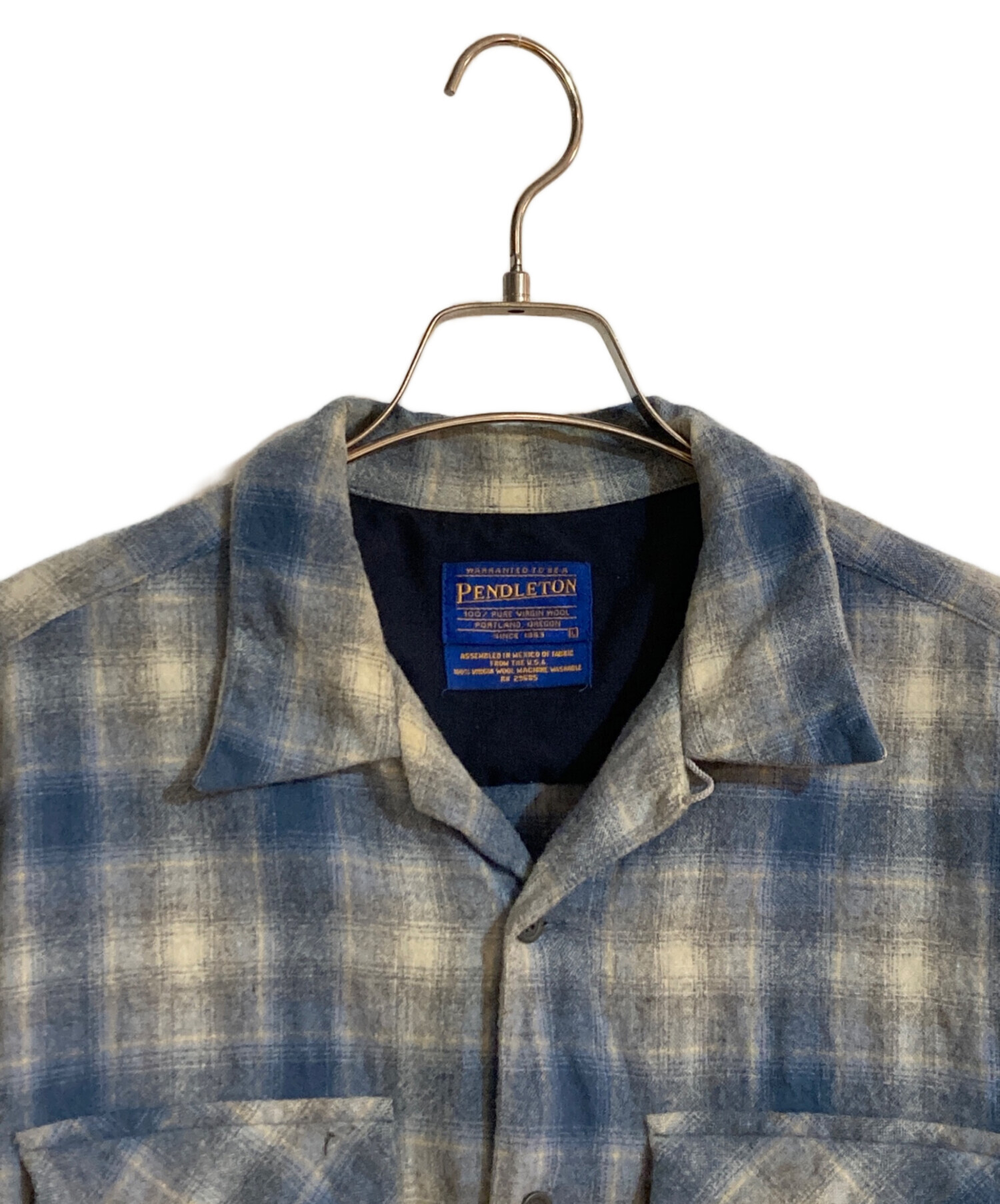 中古・古着通販】PENDLETON (ペンドルトン) オープンカラーウール